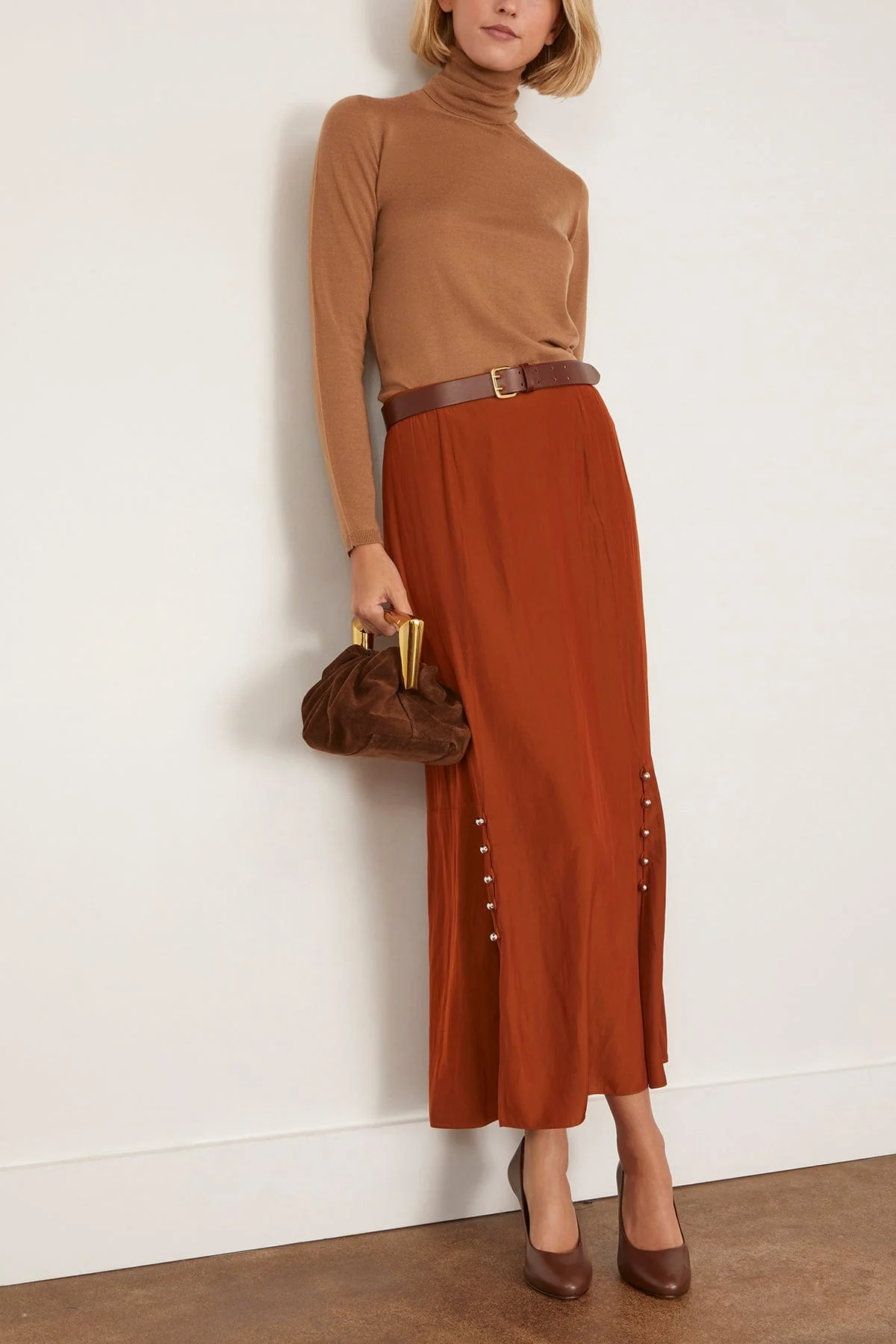 A-Line Skirt in Chestnuts - Image 2