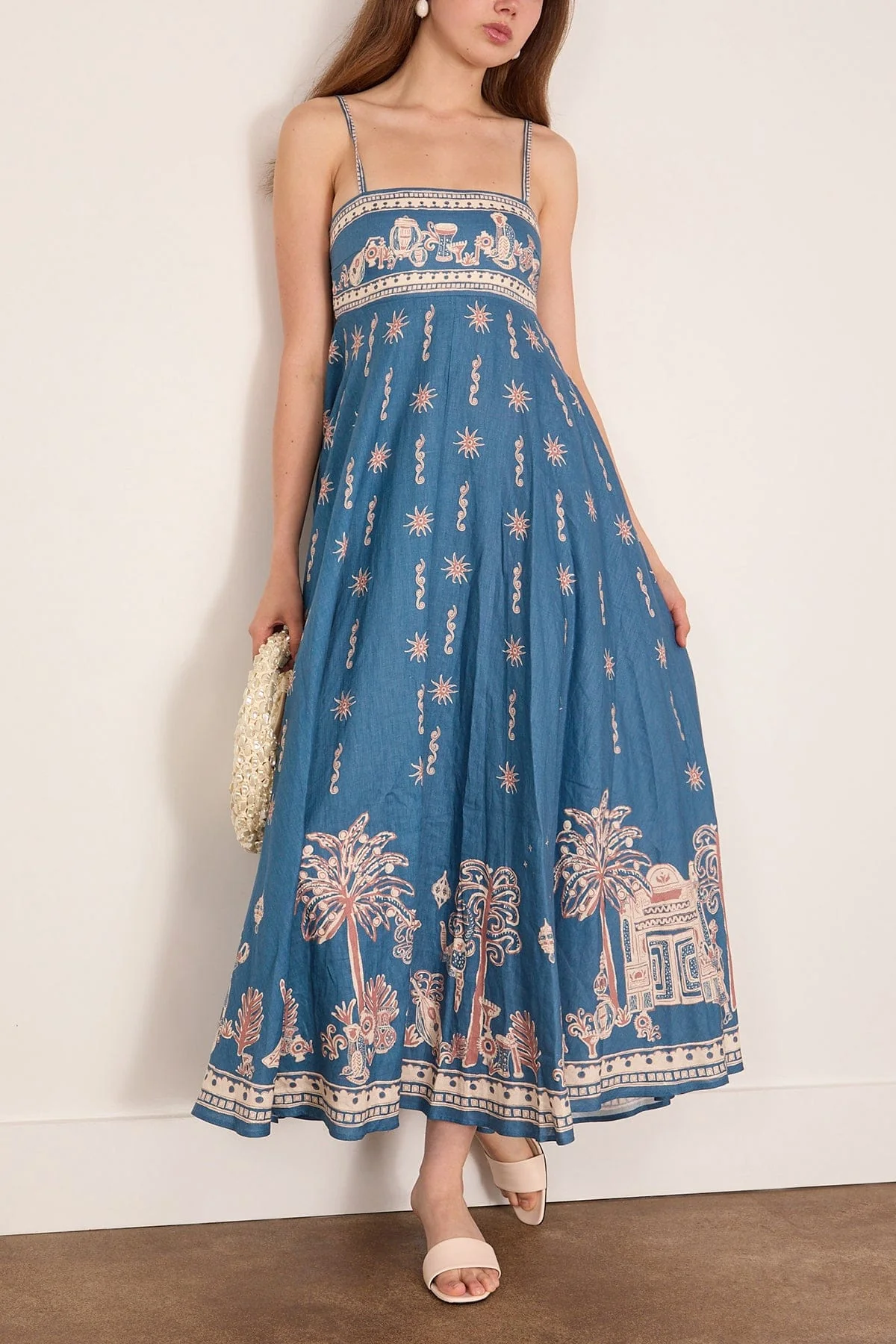 Acacia Sundress in Blue - Image 2