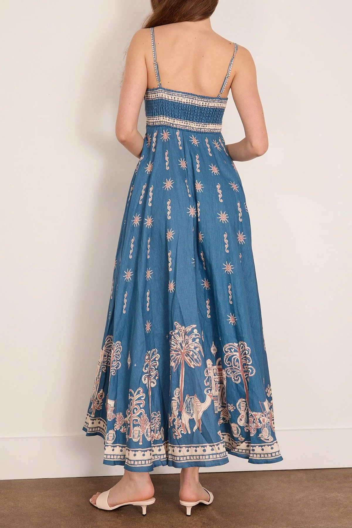 Acacia Sundress in Blue - Image 4