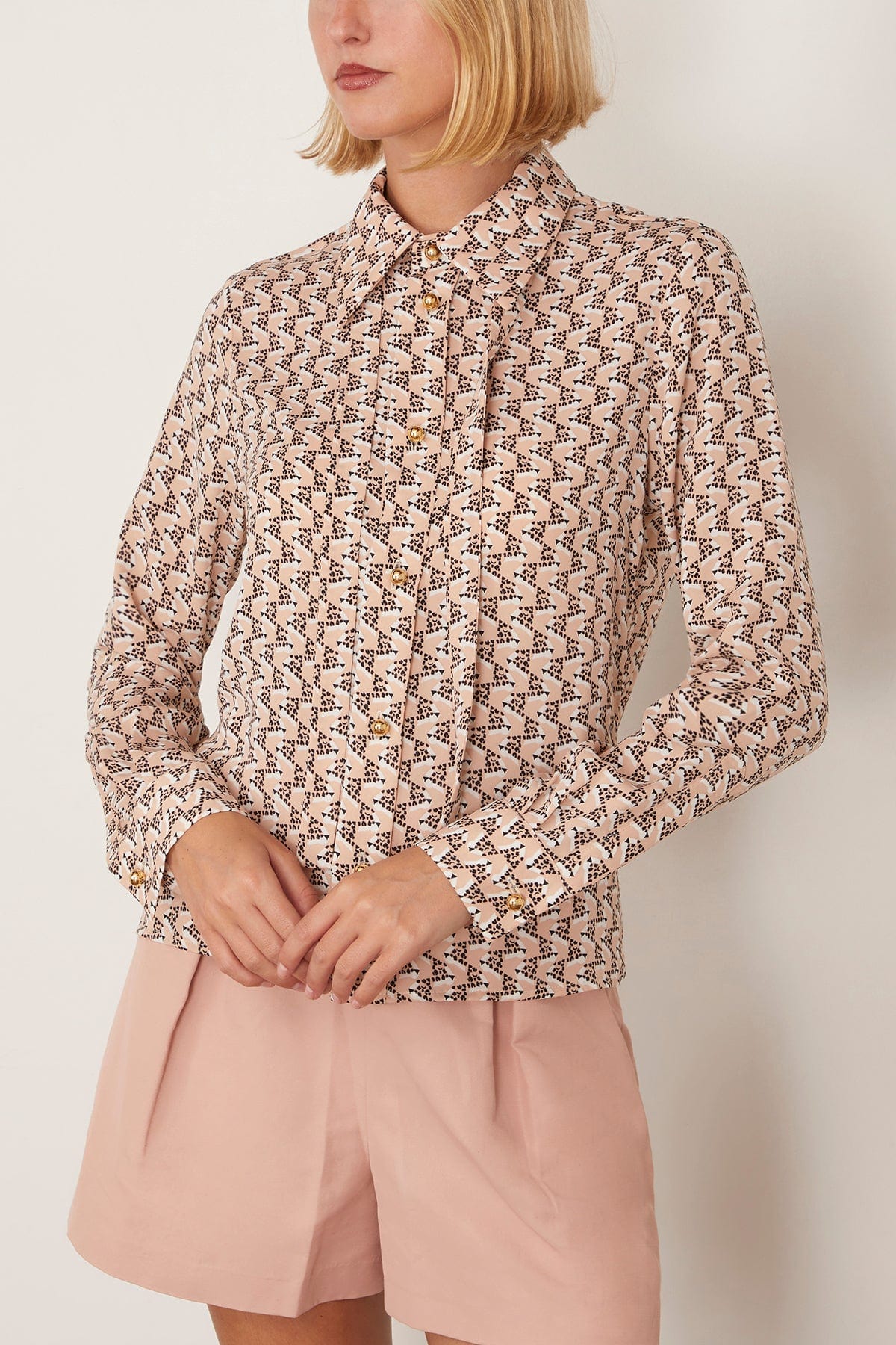 Academy Blouse ll in Blush Multi - Image 3