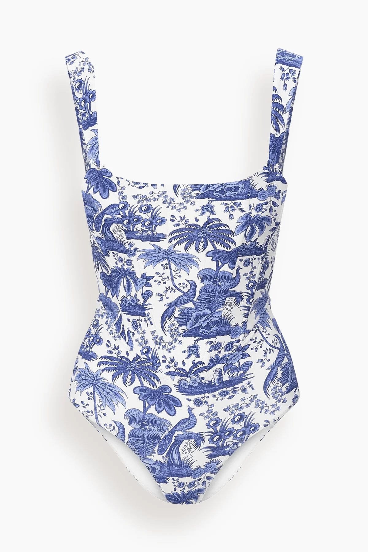 Adelaide One Piece in Blue Toile