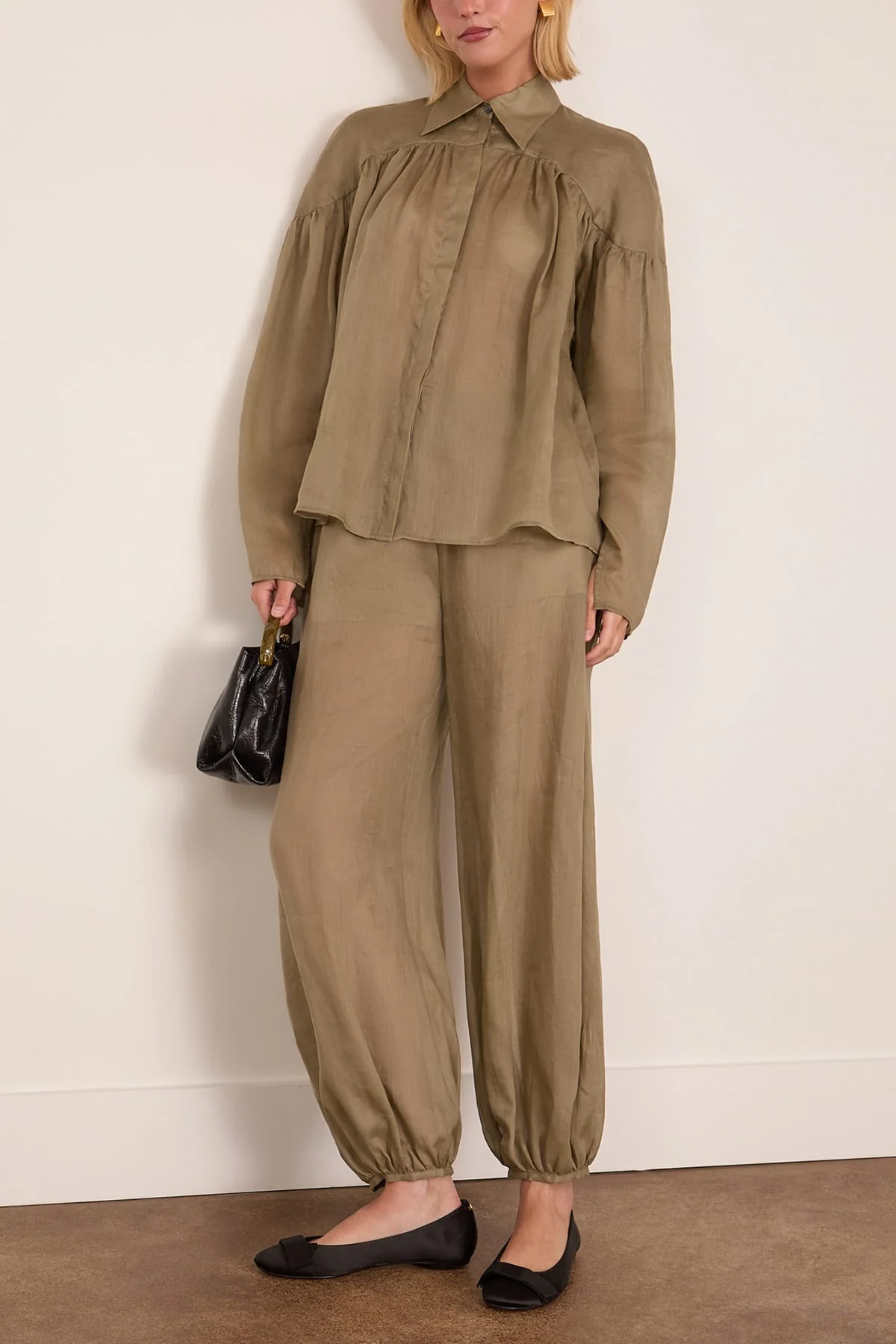 Airy Blouse in Nettle - Image 2