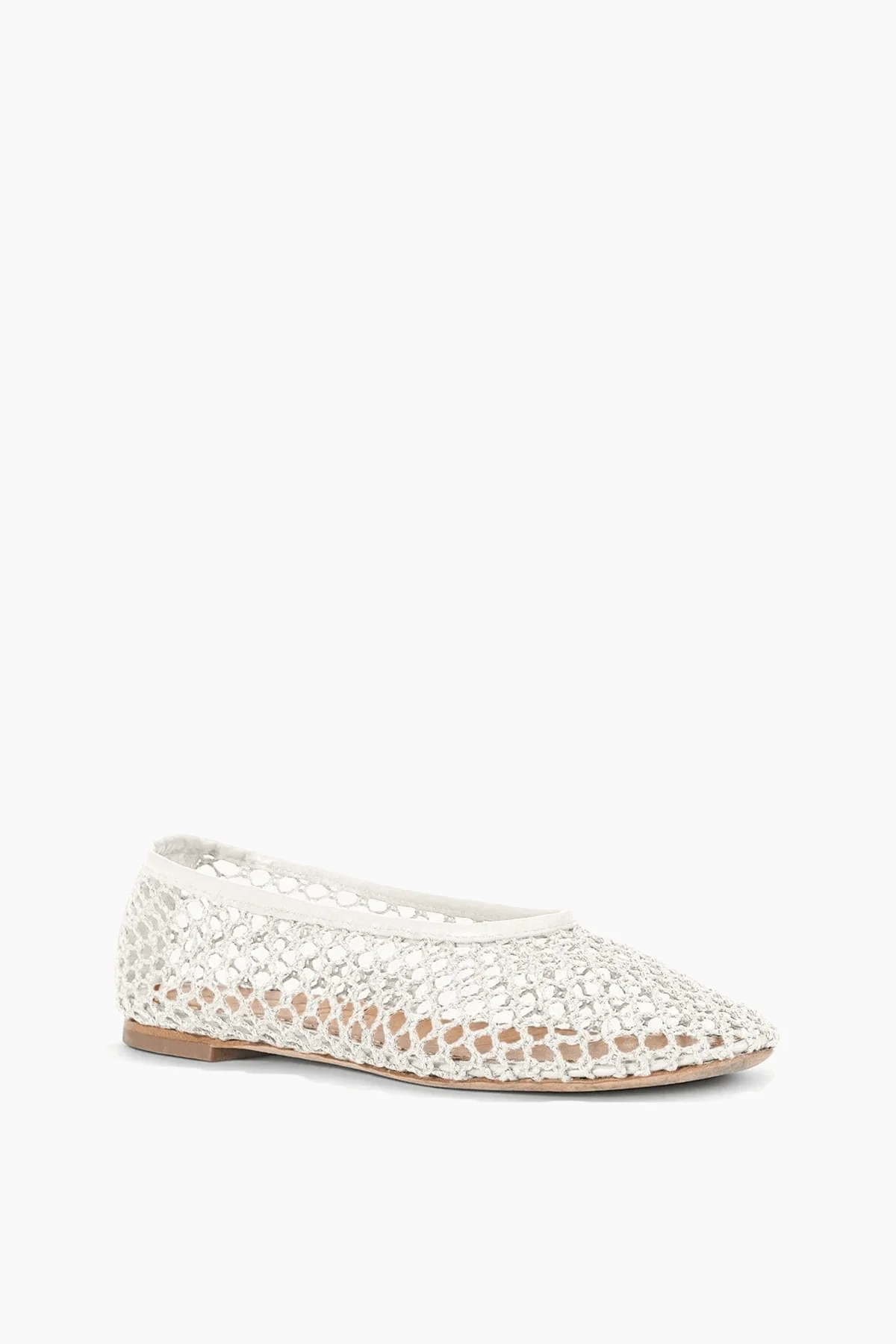 Alba Ballet Flat in Paper Netting - Image 3