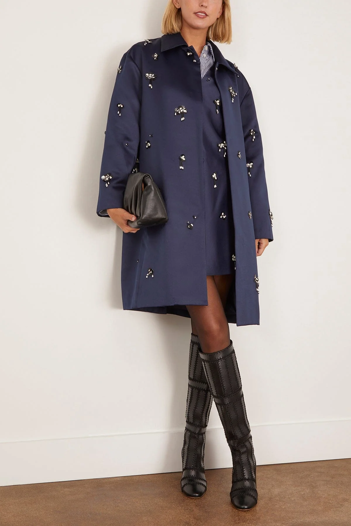 Alesso Coat in Midnight - Image 2