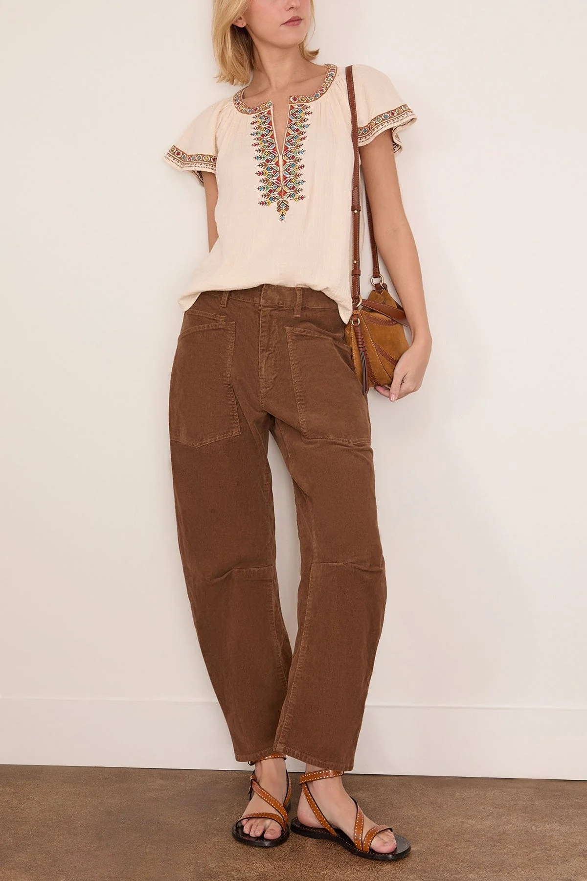 Ambry Top in Oysterette - Image 2
