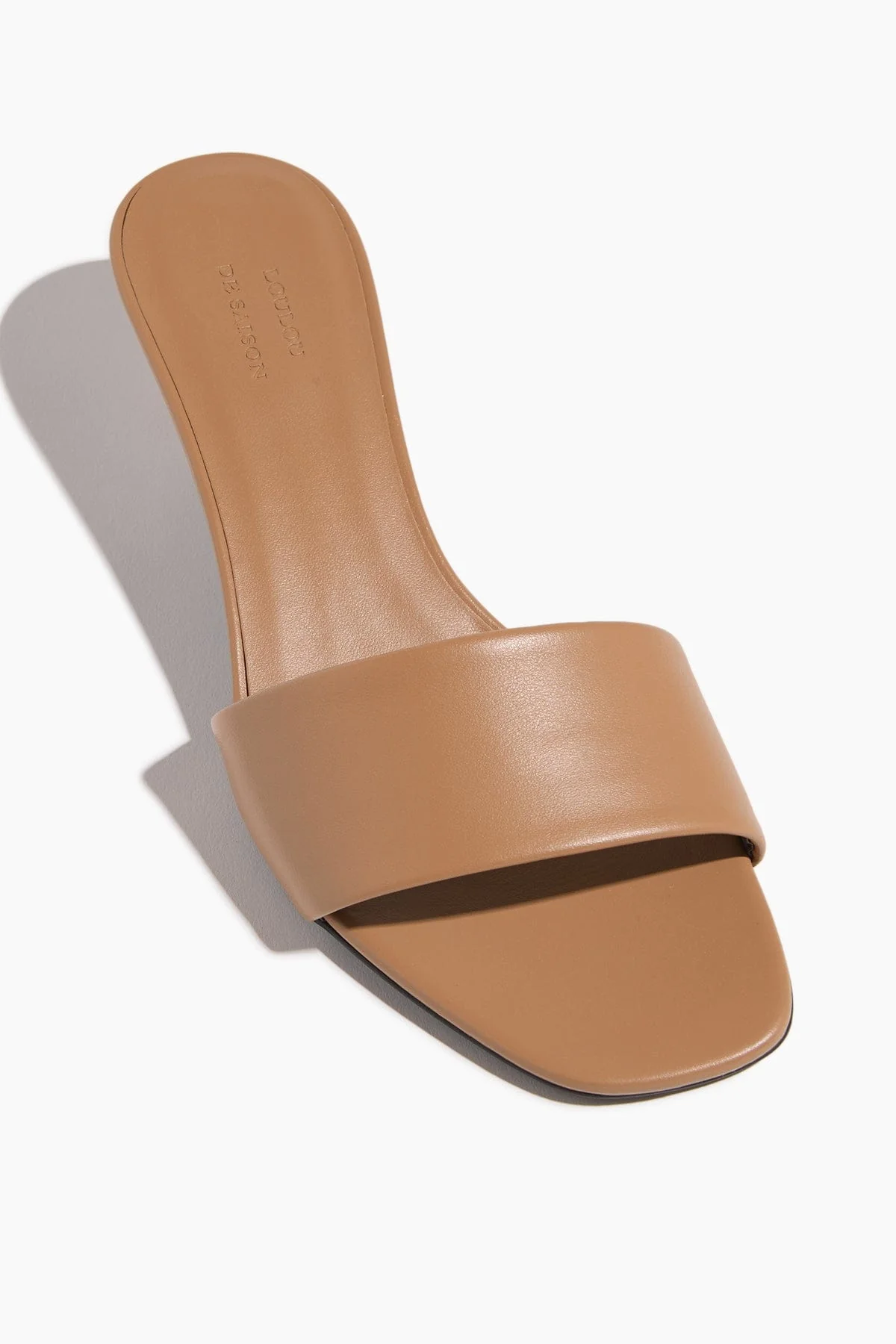 Andy Kitten Heel Mules in Sienna - Image 4