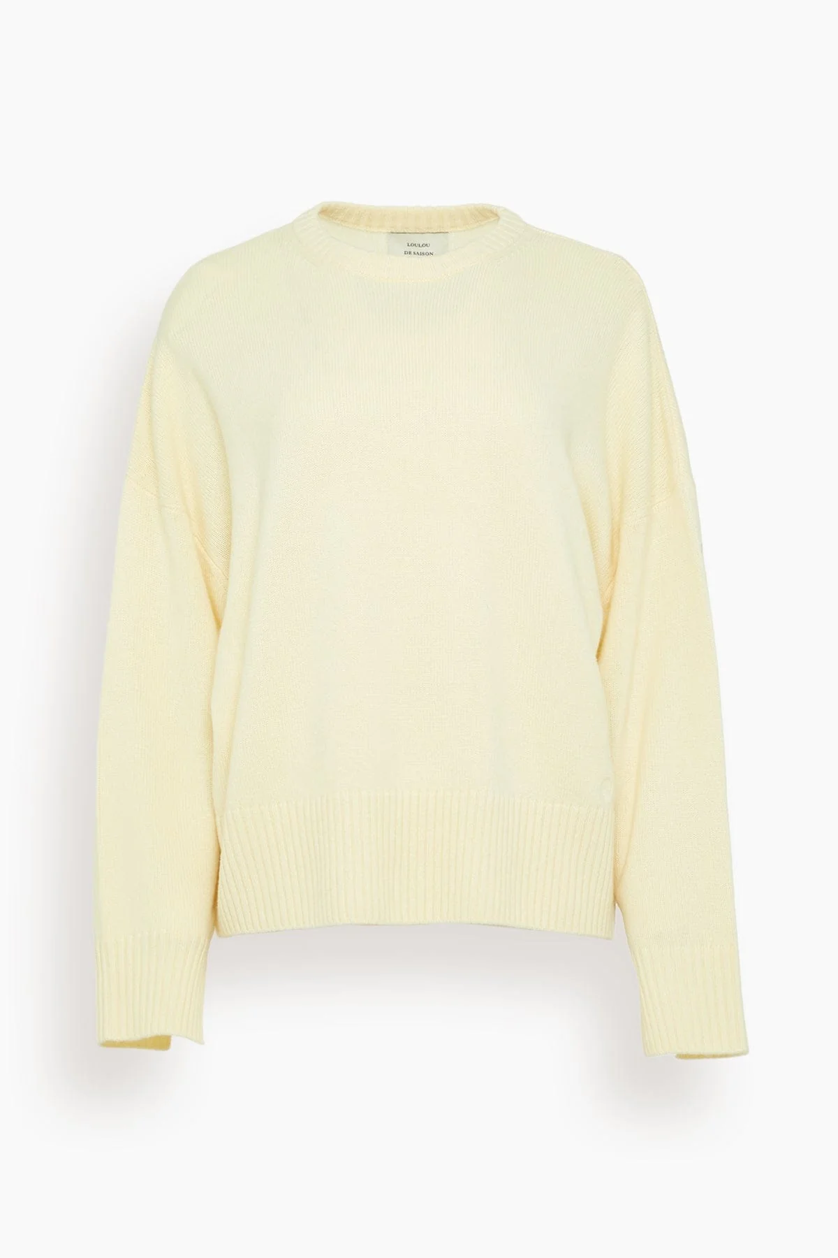 Anton Crewneck Sweater in Butter