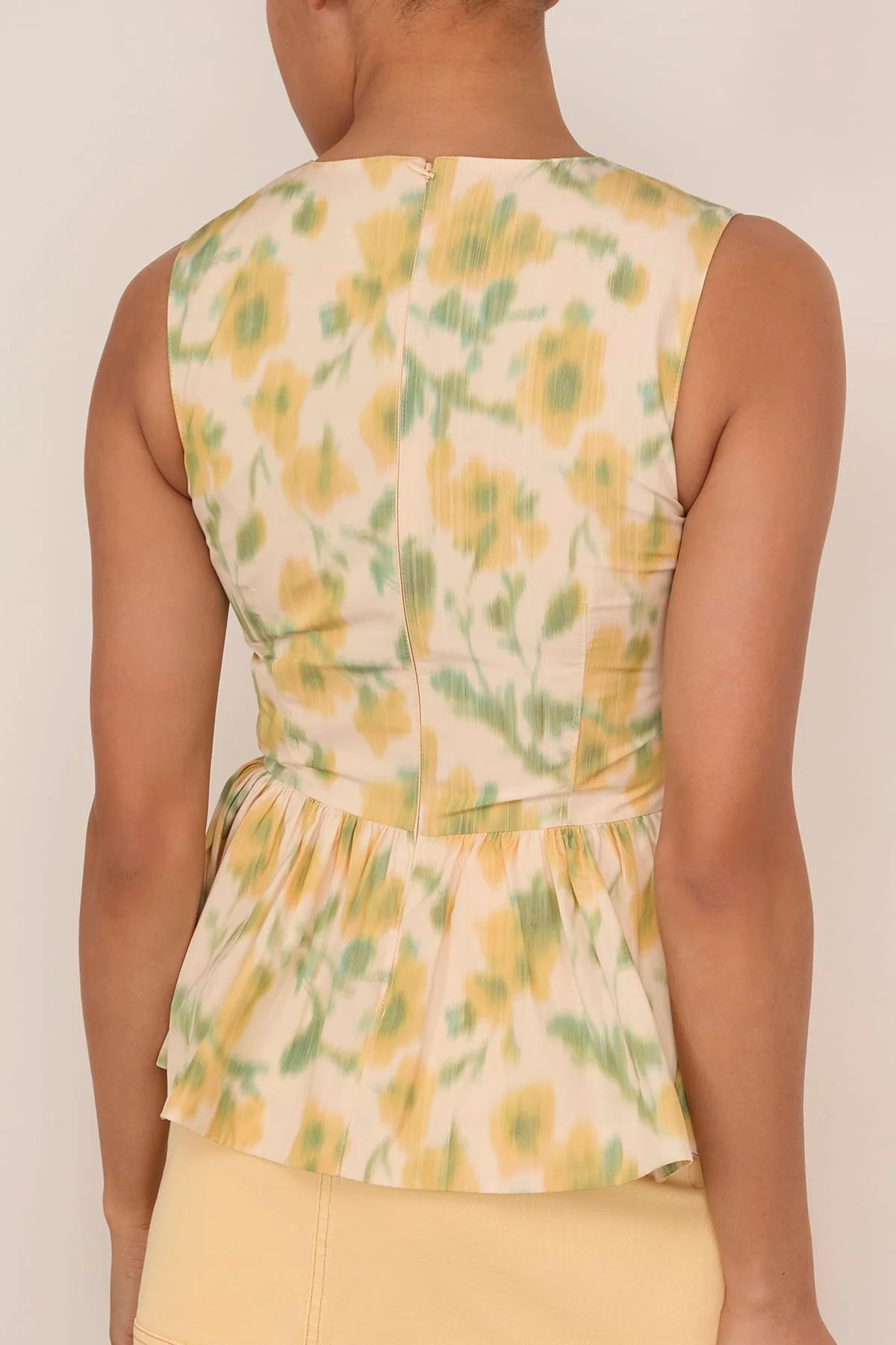 Astrid Top in Butter Multi - Image 4