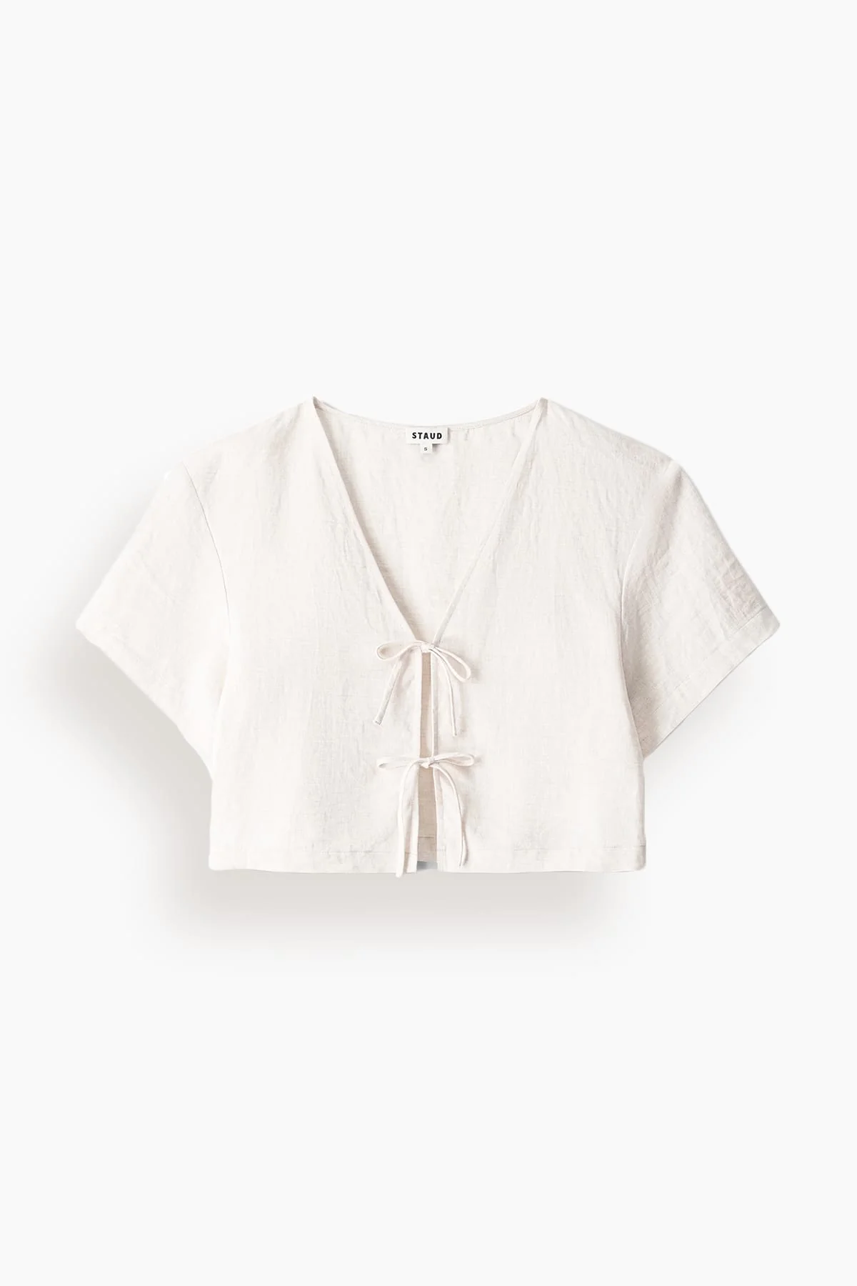 Ava Linen Top in Natural