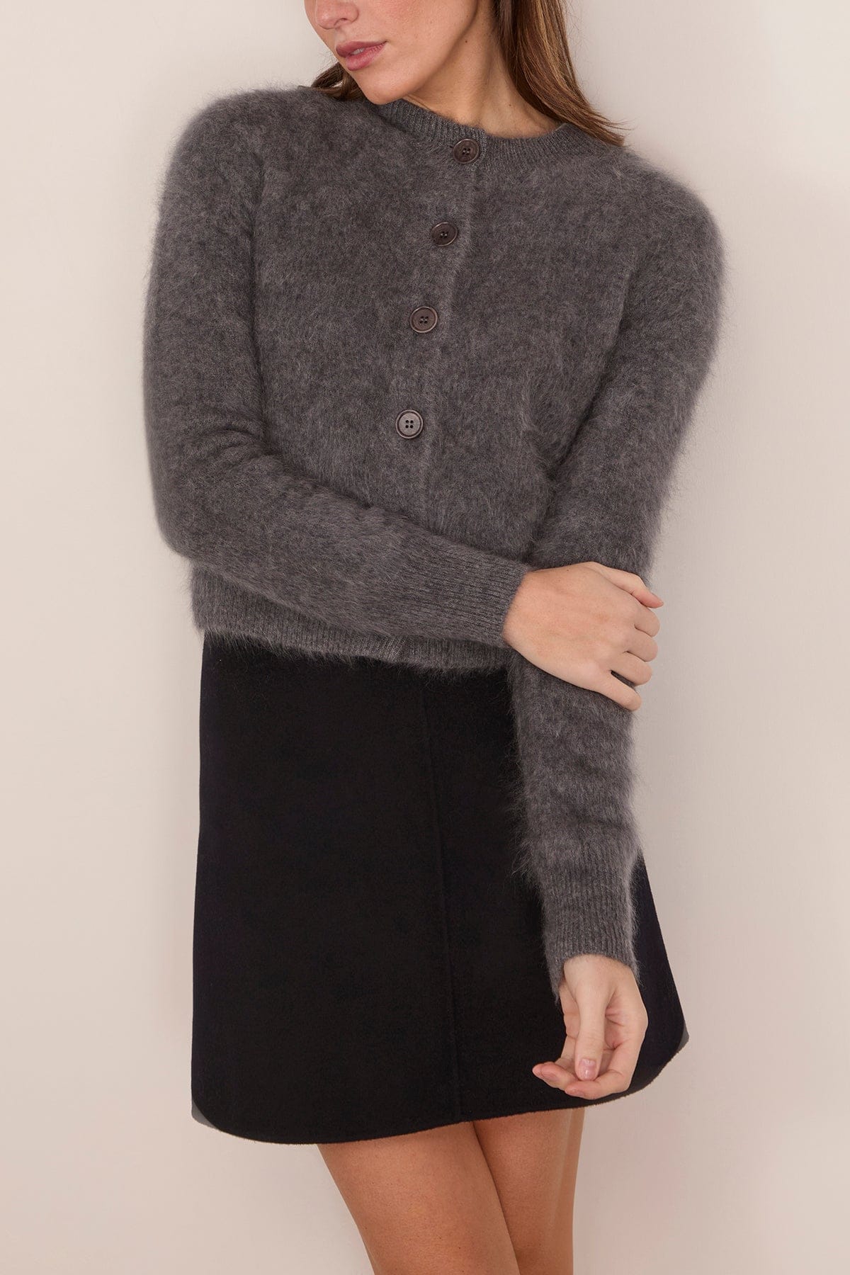 Azalea Cardigan in Graphite Brushed - Image 3