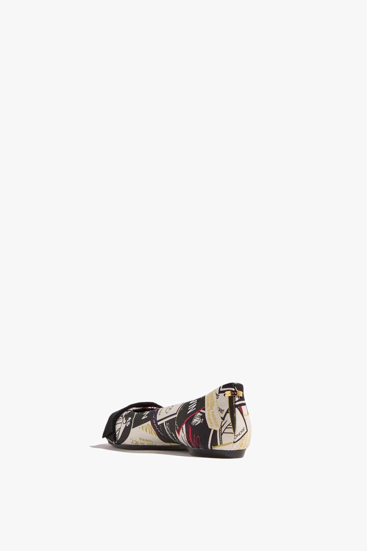 Ballerina Ete Lanvin in Black/Yellow - Image 3