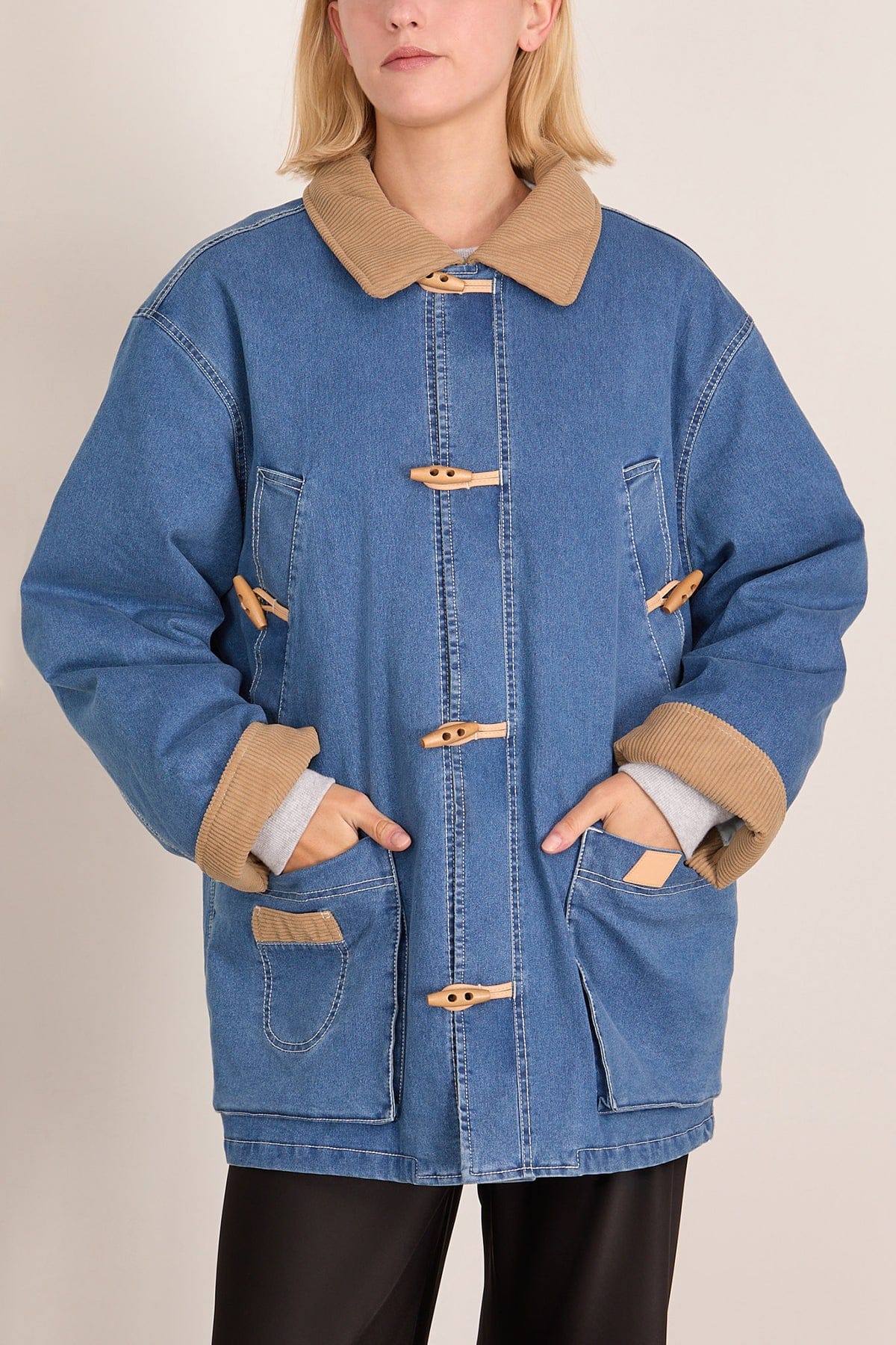 Barn Jacket in Indigo - Image 3