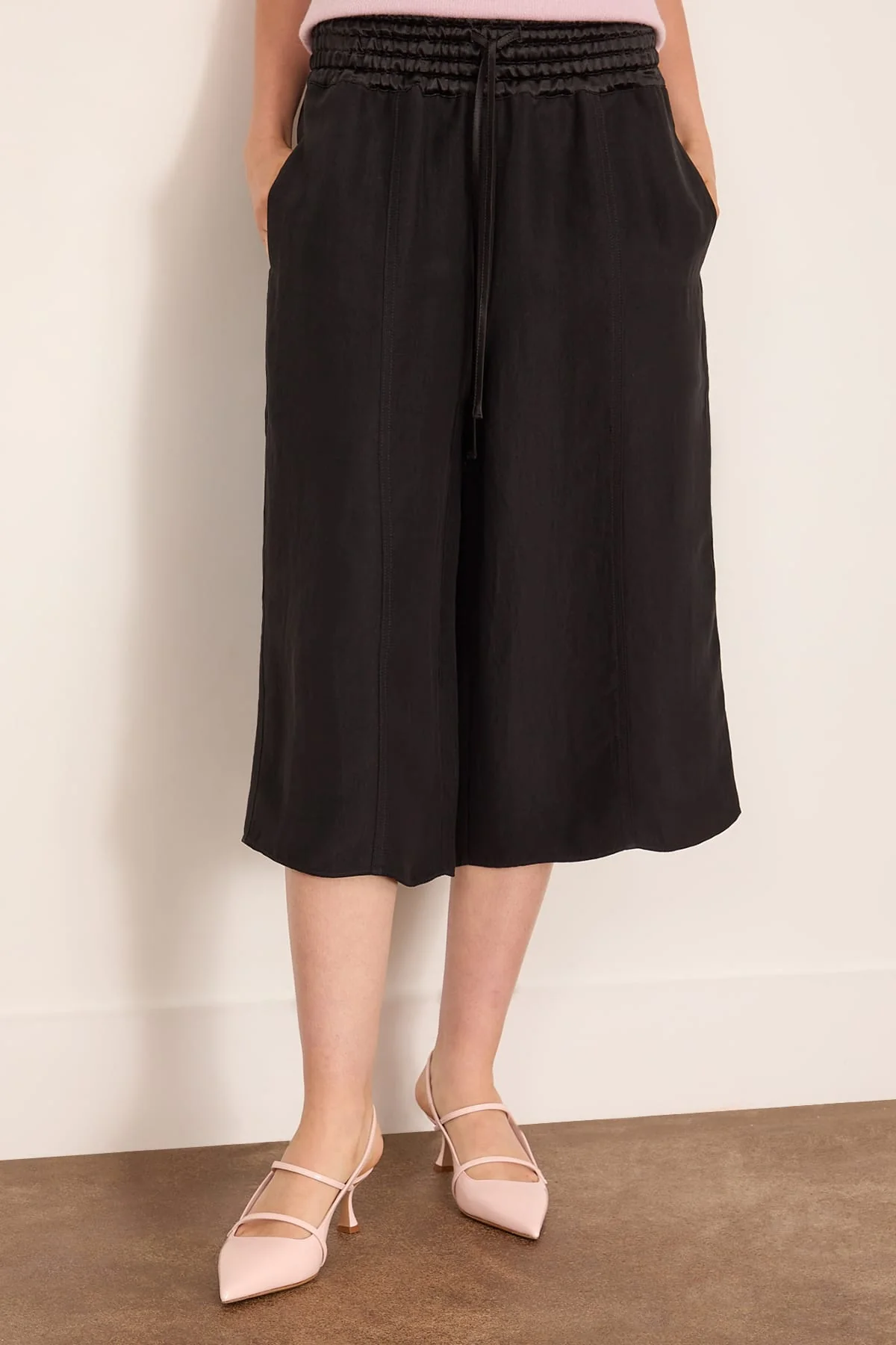 Basketball Culotte in Black - Image 3