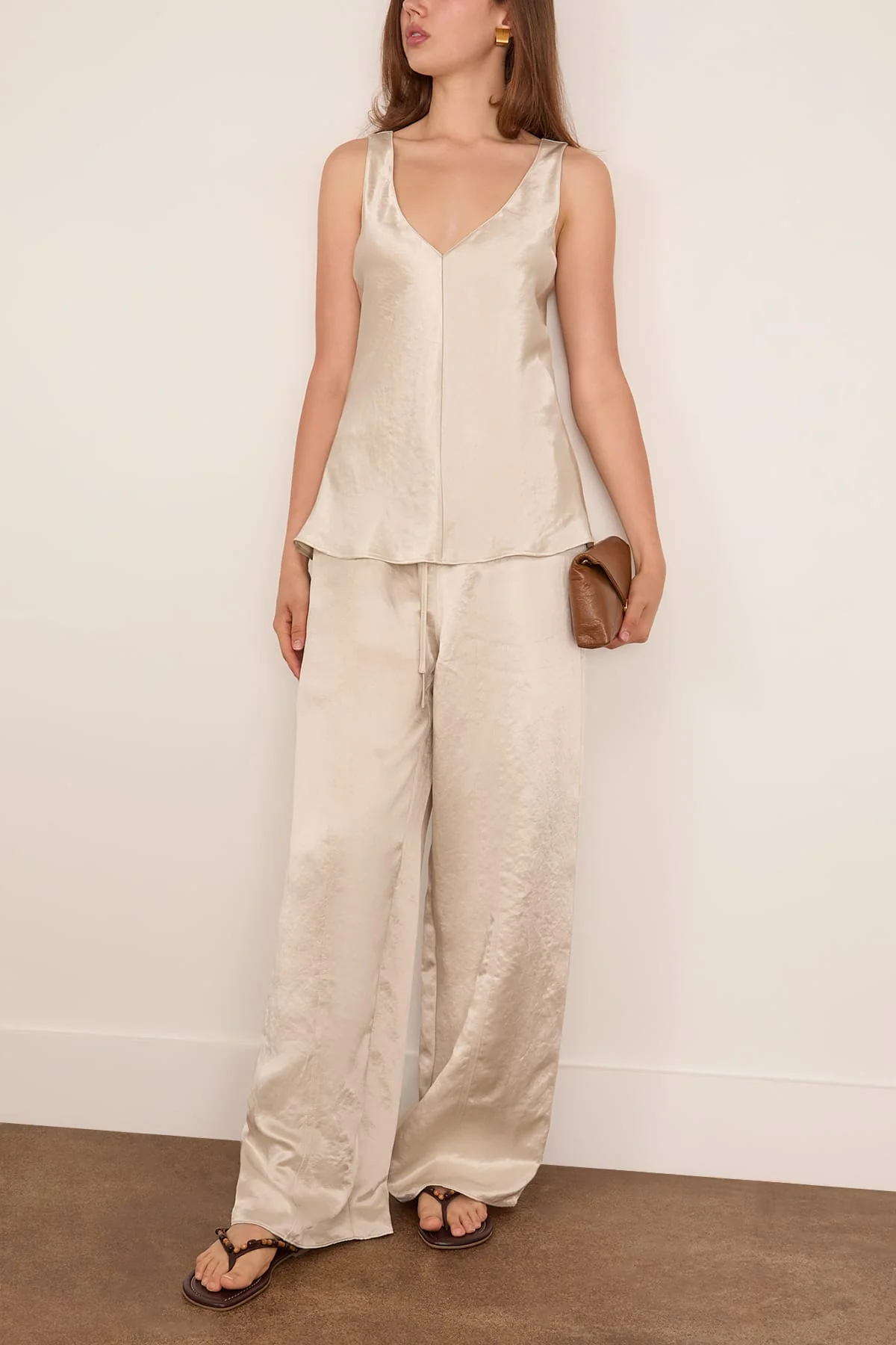 Basketball Trouser in Champagne - Image 2