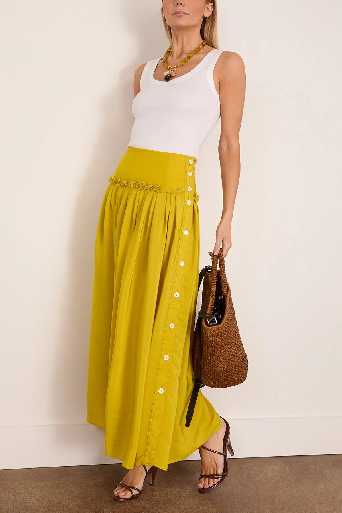 Basque Skirt in Chamomile - Image 2