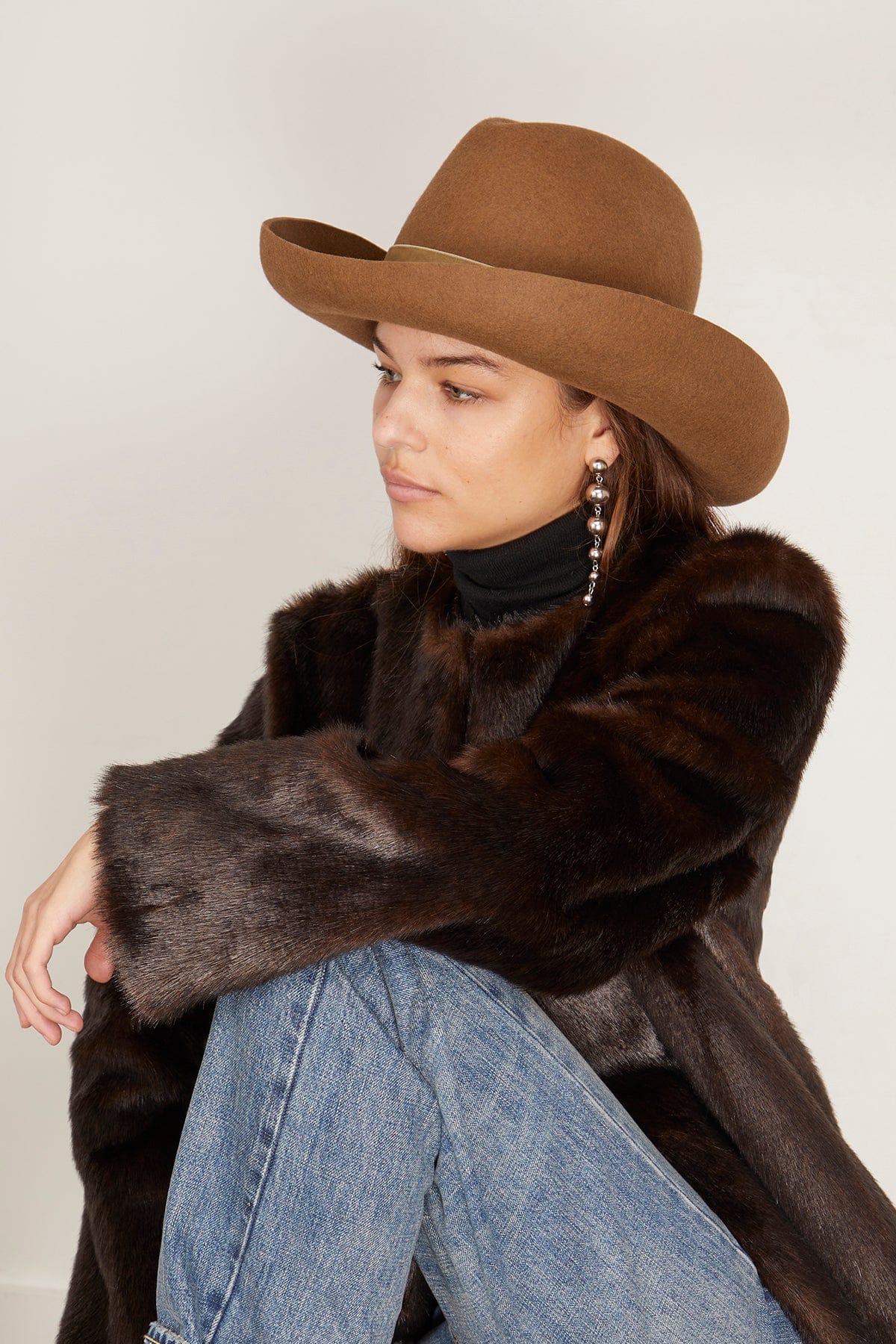 Belle Hat in Walnut - Image 2