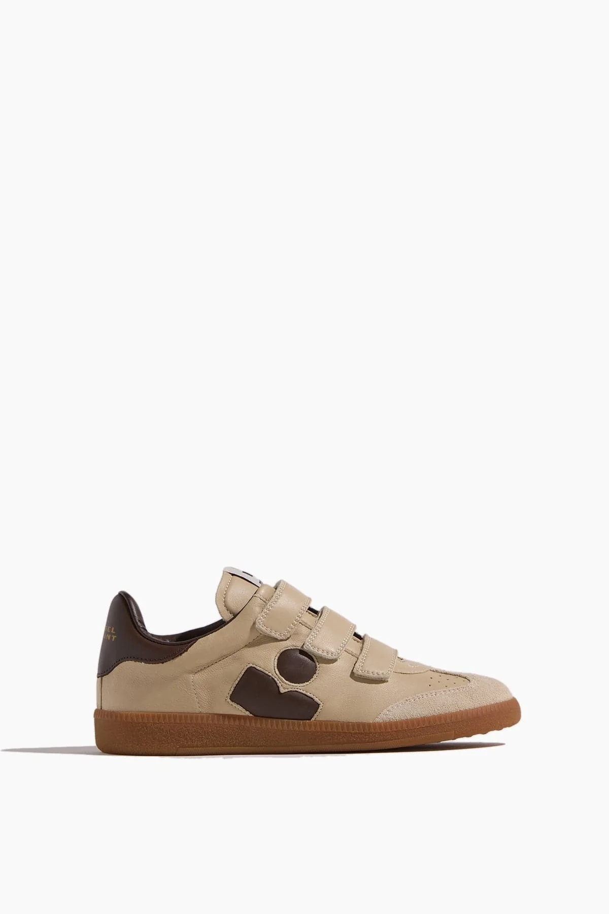 Beth Sneaker in Ecru/Chocolate