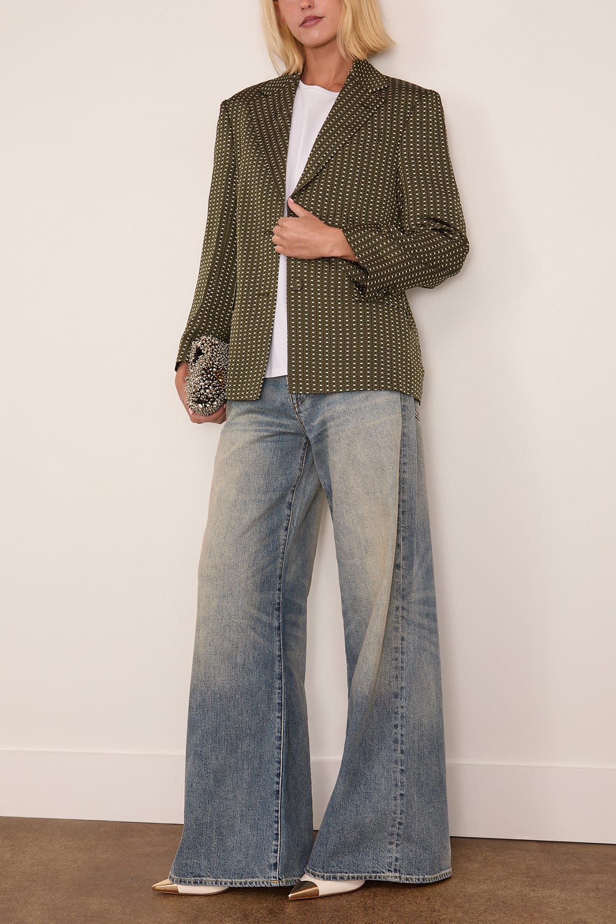 Birdys Jacket in Khaki - Image 2