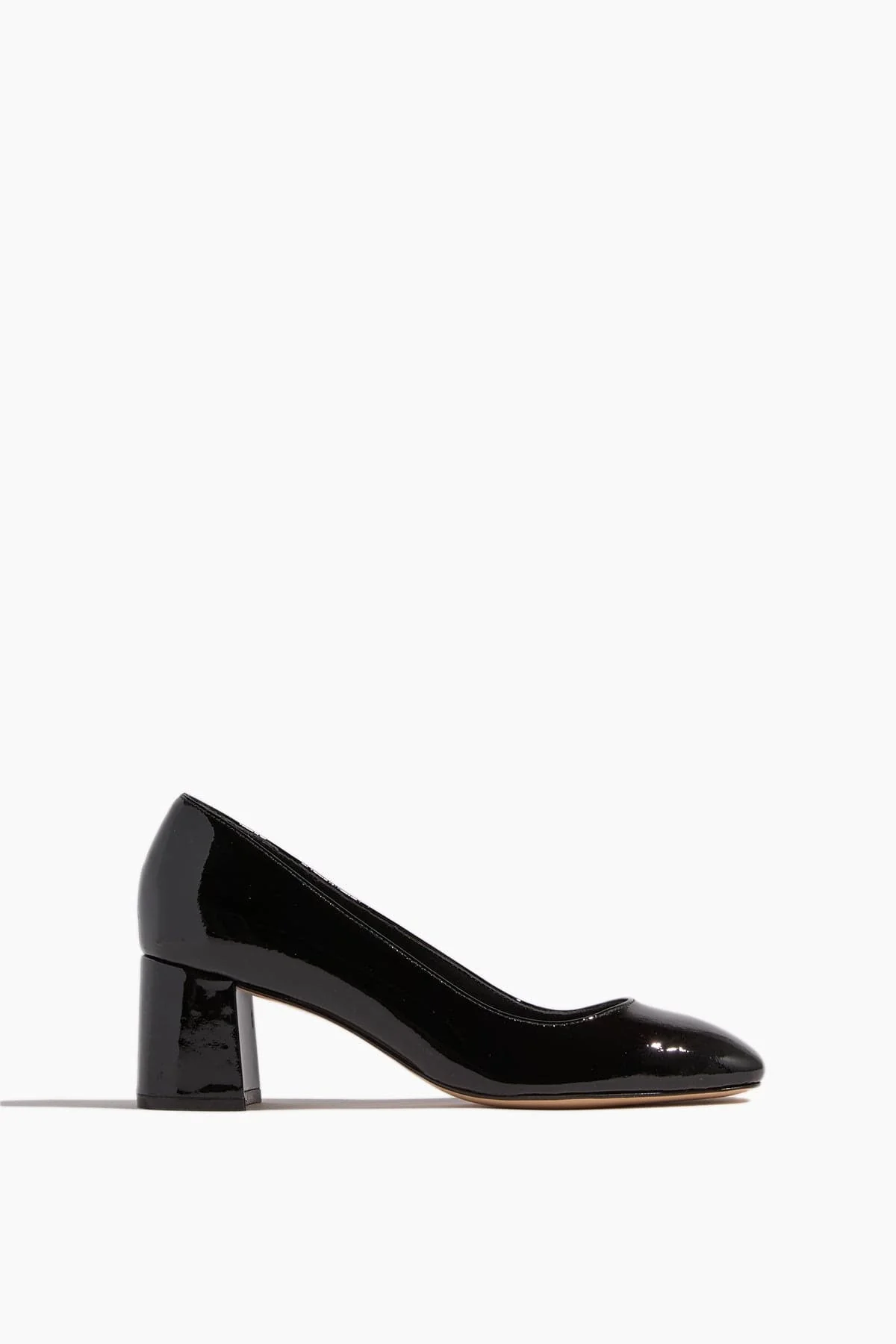 Block Heel Pump 60 in Black