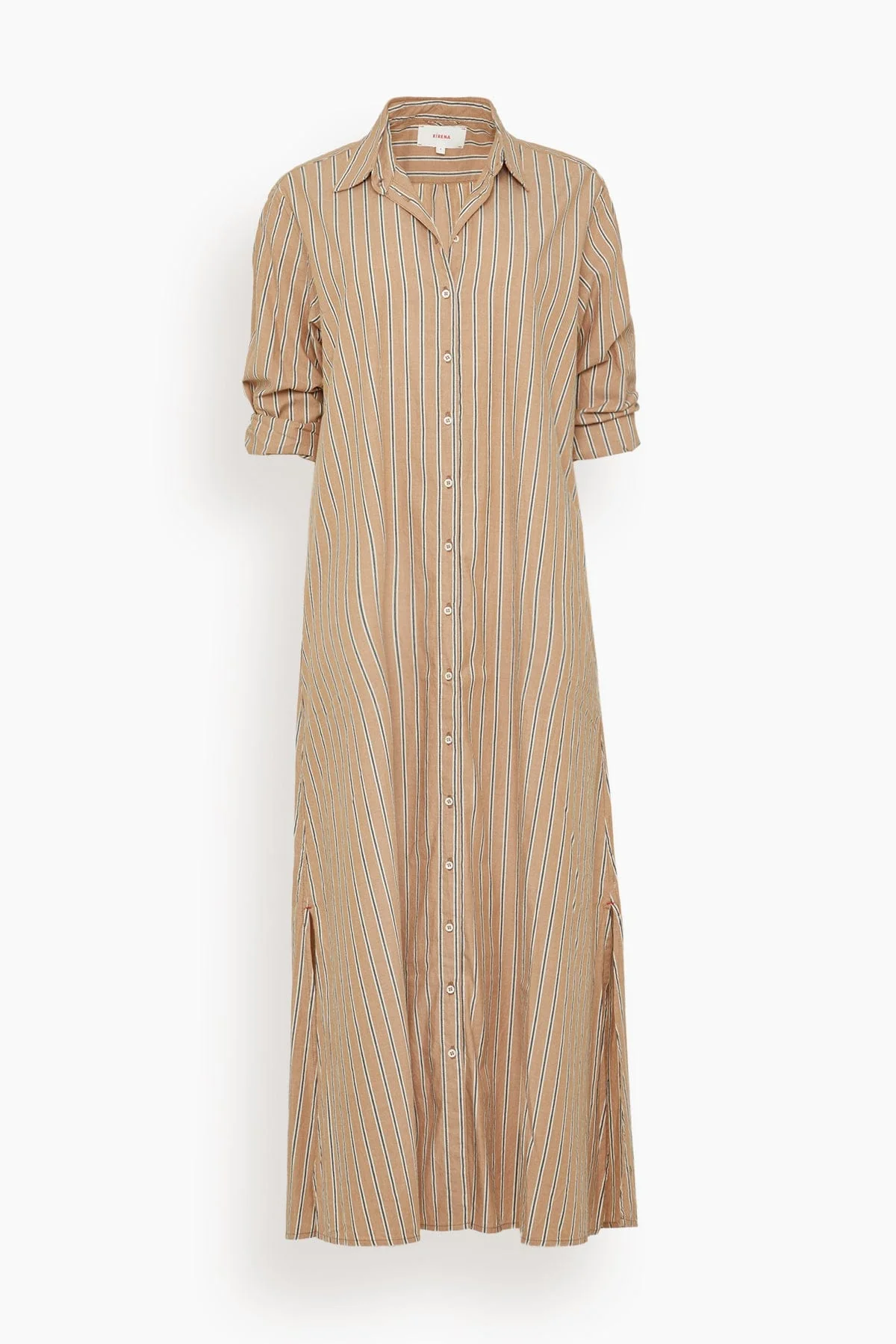 Boden Dress in Toffee Stripe