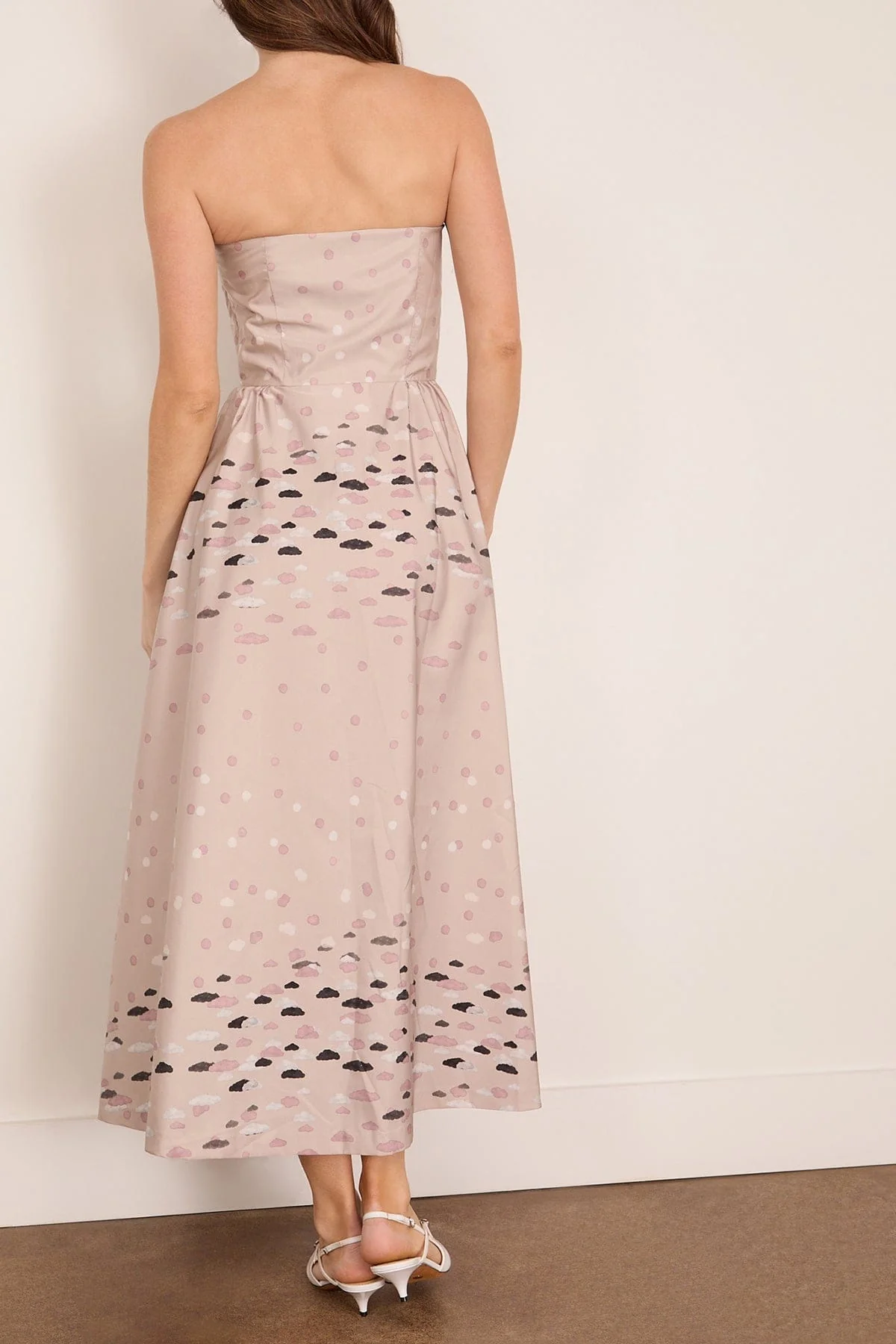 Bodette Dress in Polka Clouds - Image 4