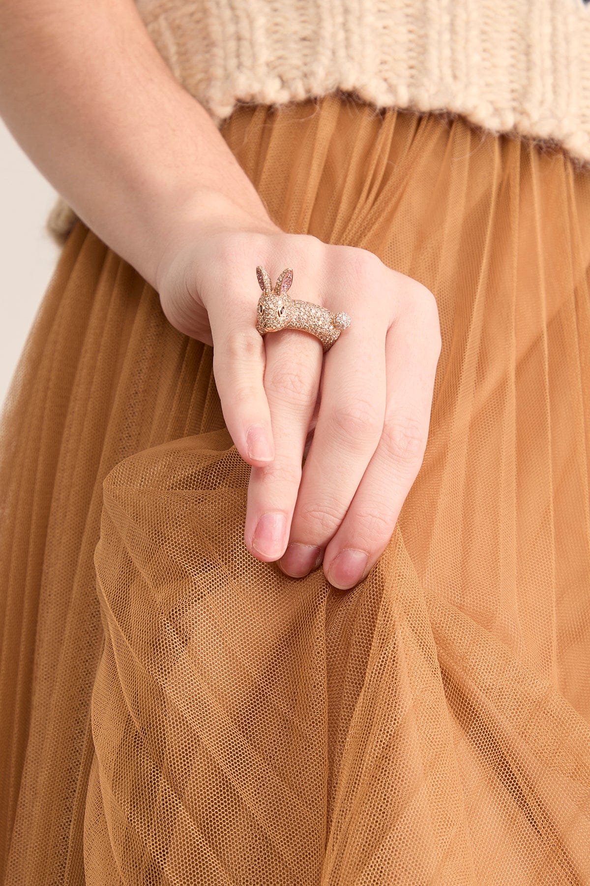 Bunny Ring in 18k Rose Gold - Image 2