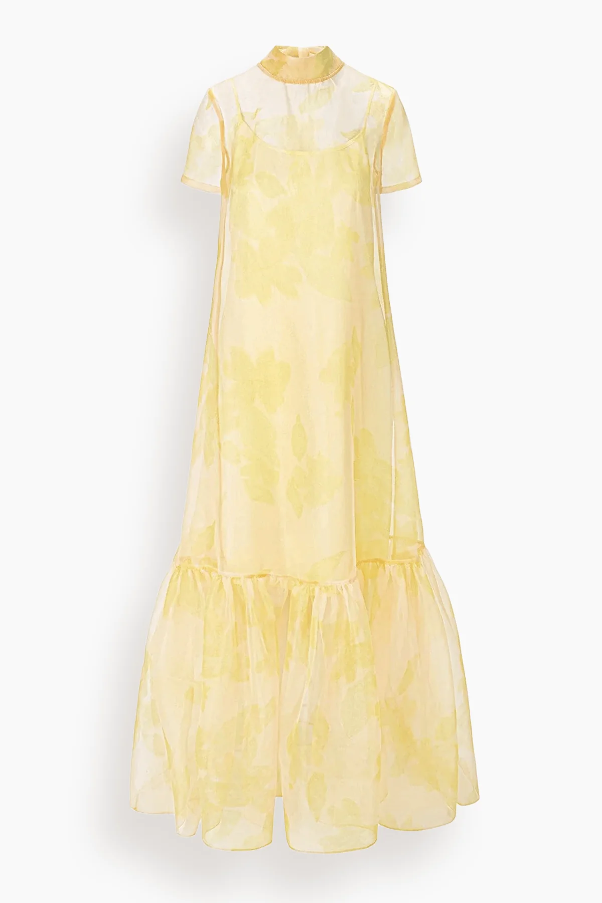 Calluna Dress in Lemon Grove
