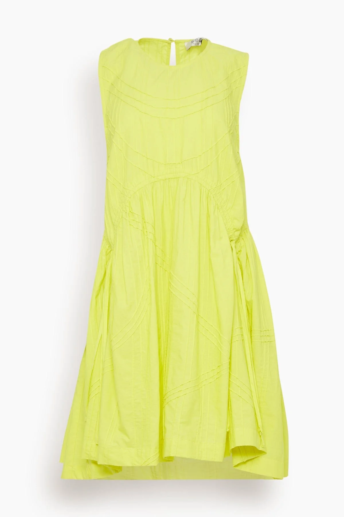 Camden Tunic Dress in Yellow