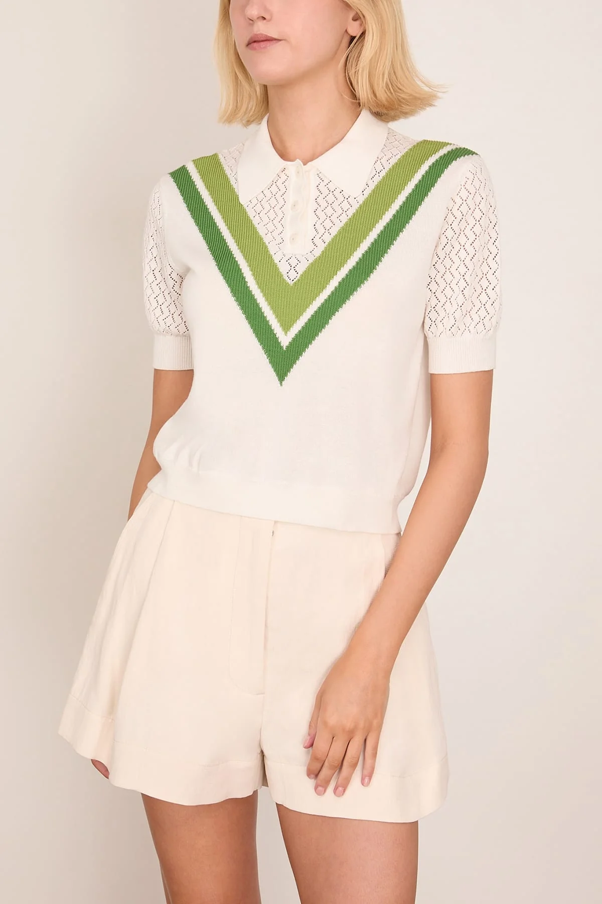 Camilla Top in Ivory - Image 3