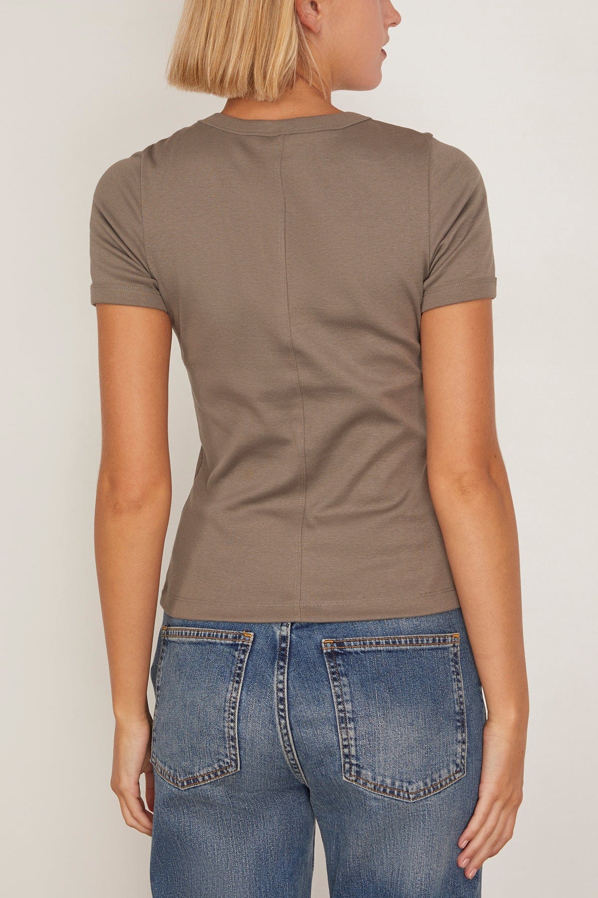 Car Tee in Mushroom - Image 4