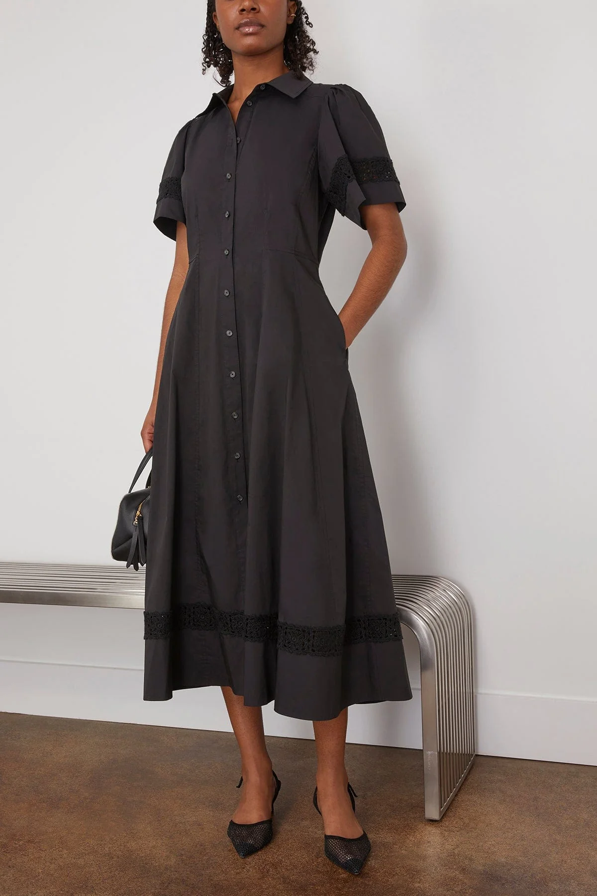 Carlton Dress in Black (TS) - Image 2