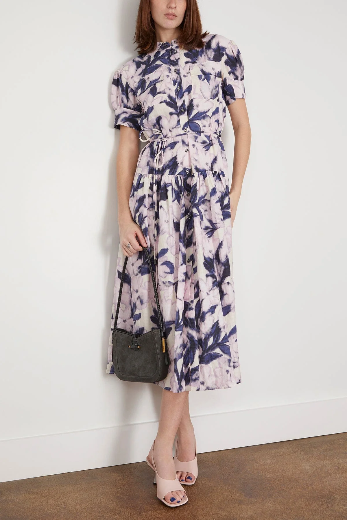 Carrington Dress in Lilac/Off White (TS) - Image 2