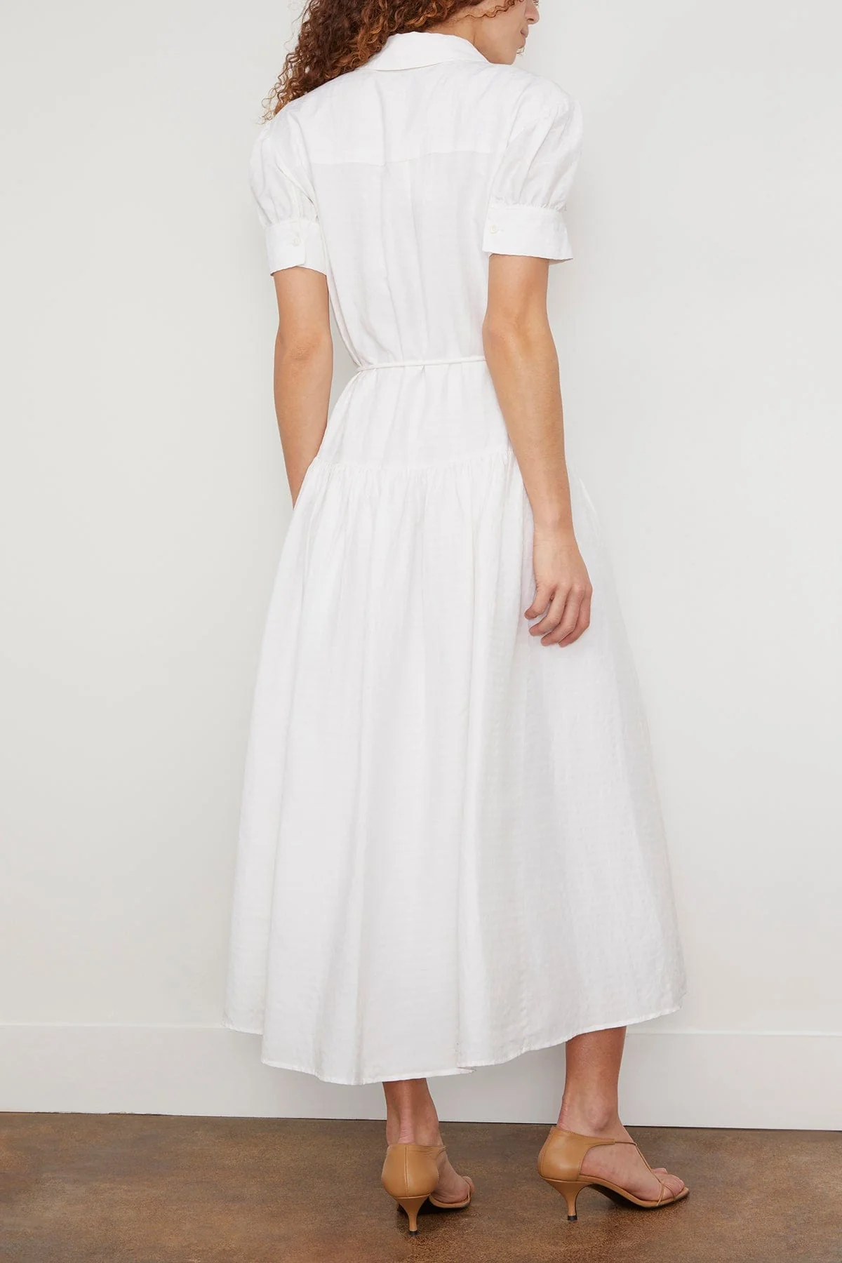 Carrington Dress in Off White - Image 4