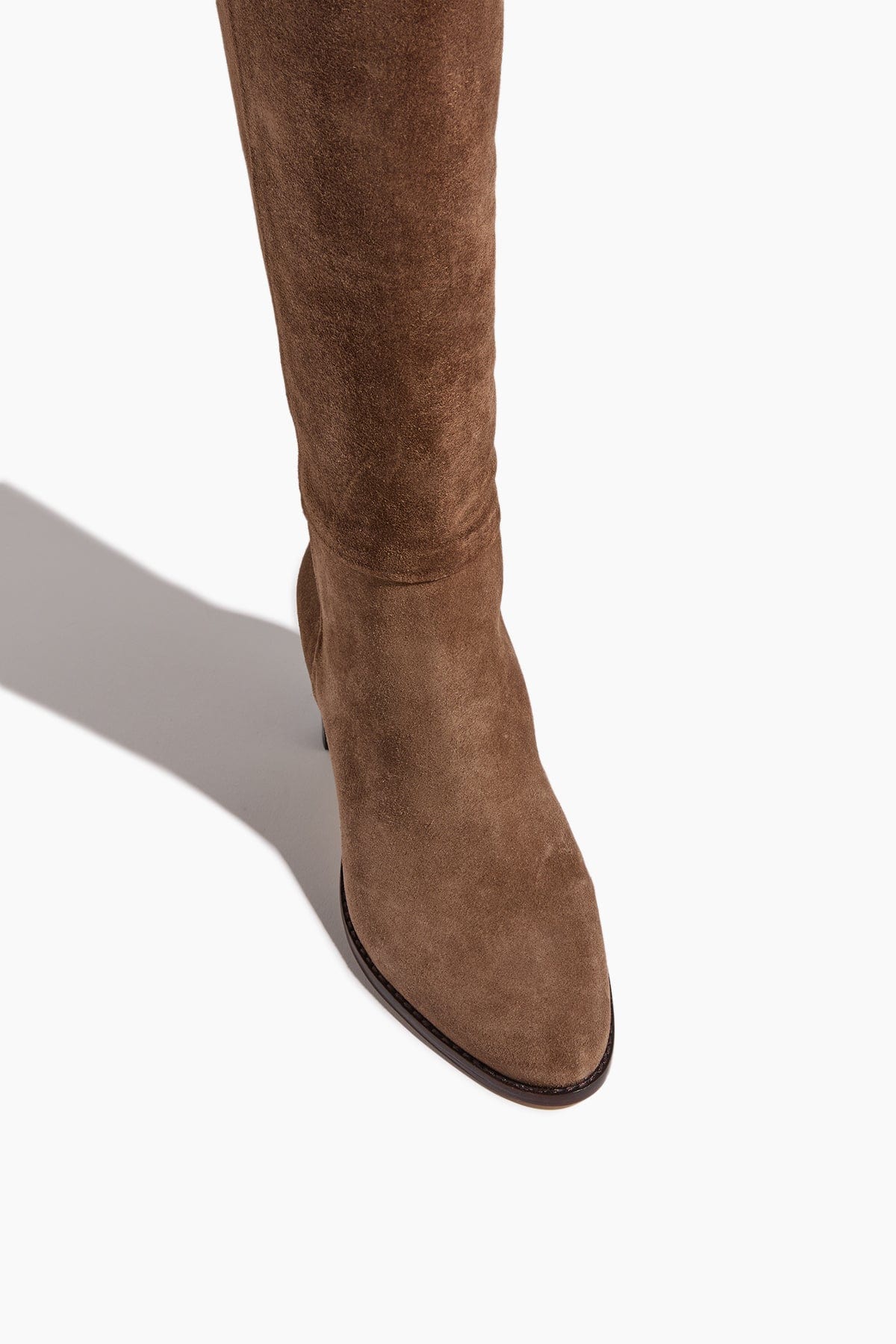 Catherine 70 Scrunch Boot in Mocha - Image 4