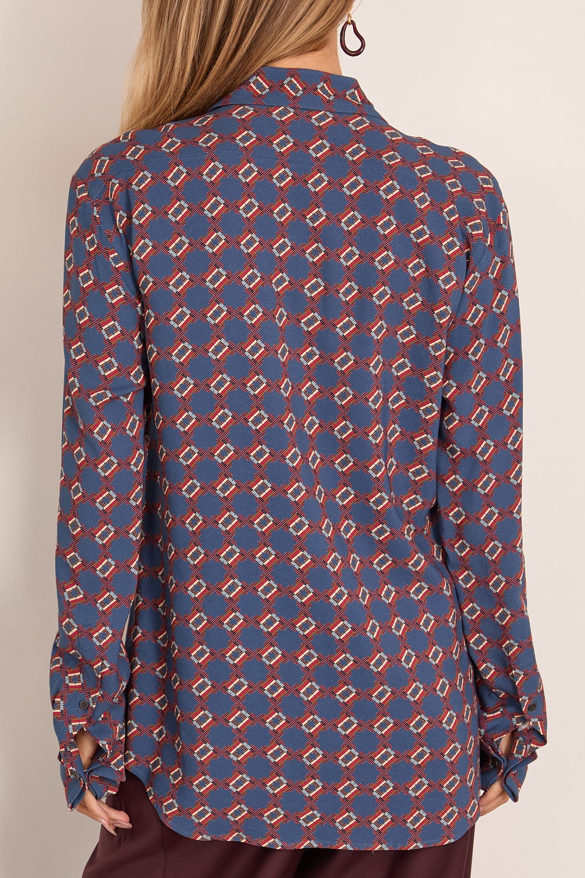 Celindra Shirt in Blue - Image 4