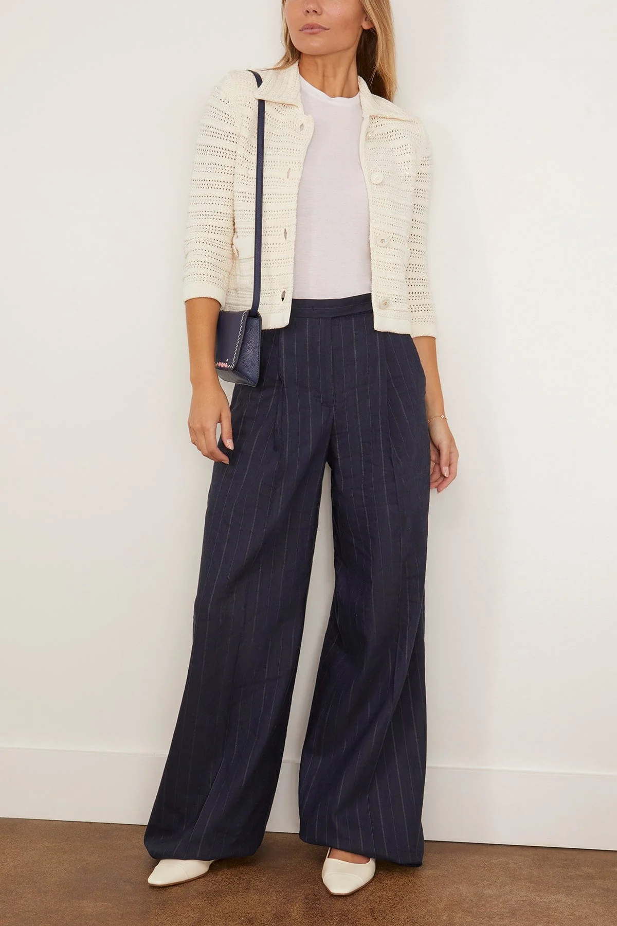 Chic Comfort Shirt in Eggshell - Image 2