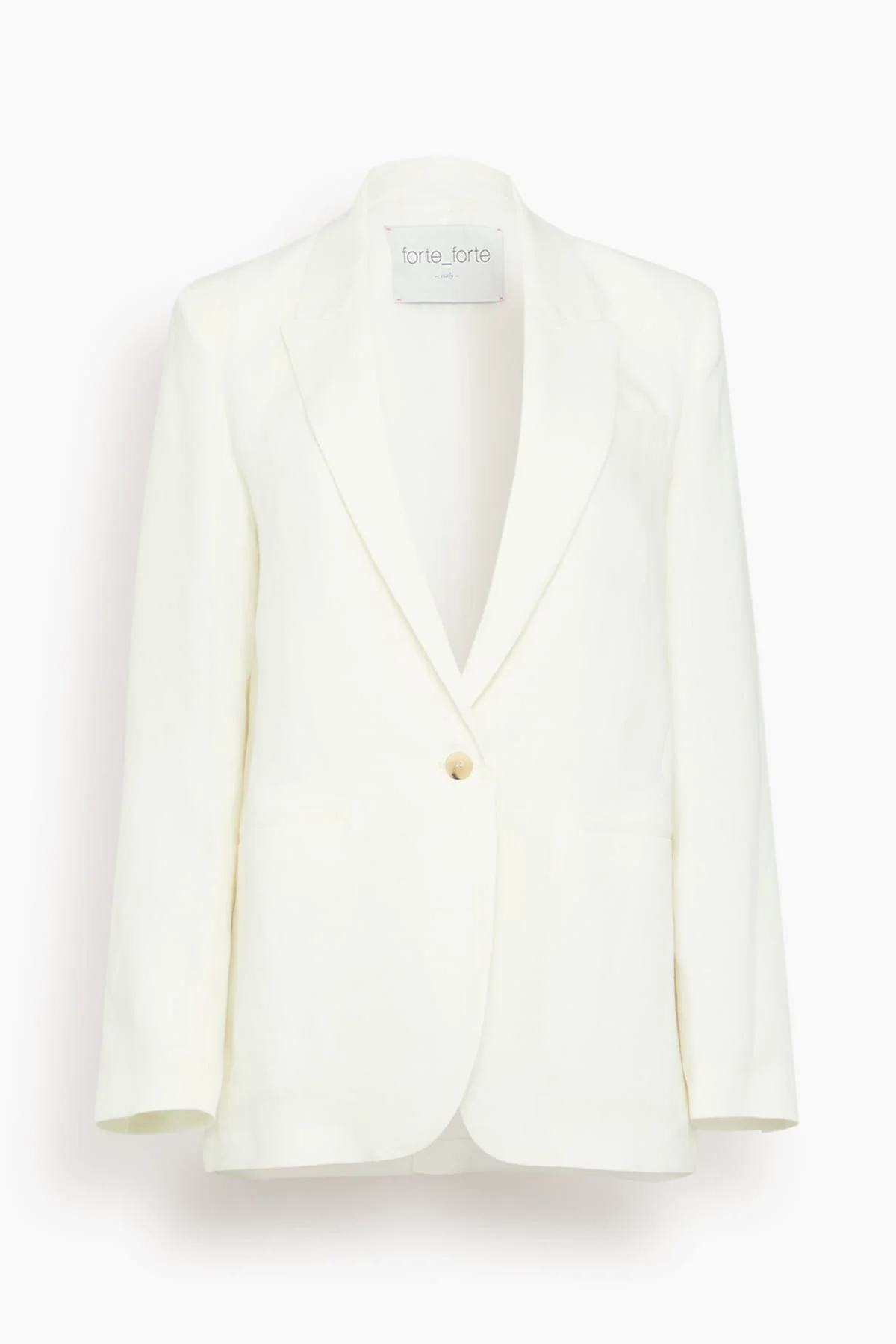 Chic Linen Cloth Jacket in Crystal