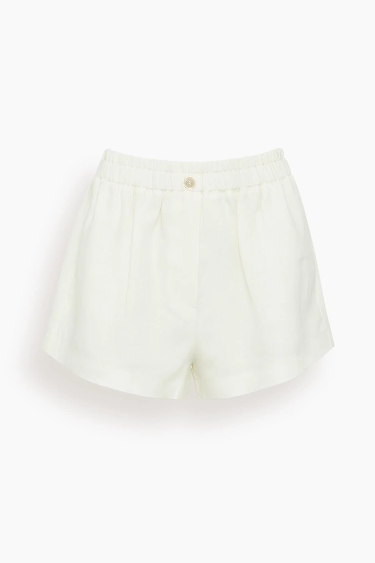 Chic Linen Shorts in Crystal