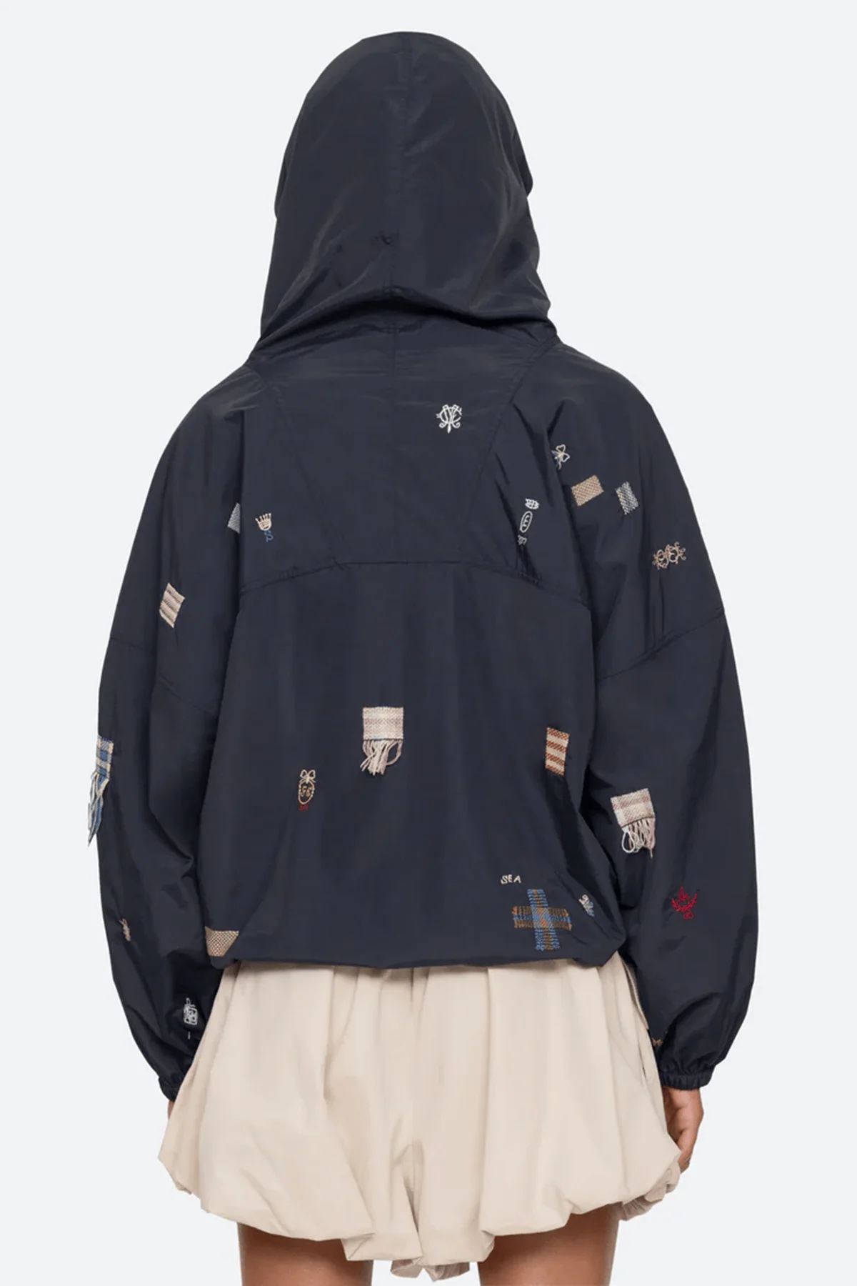 Claira Anorak in Navy - Image 4