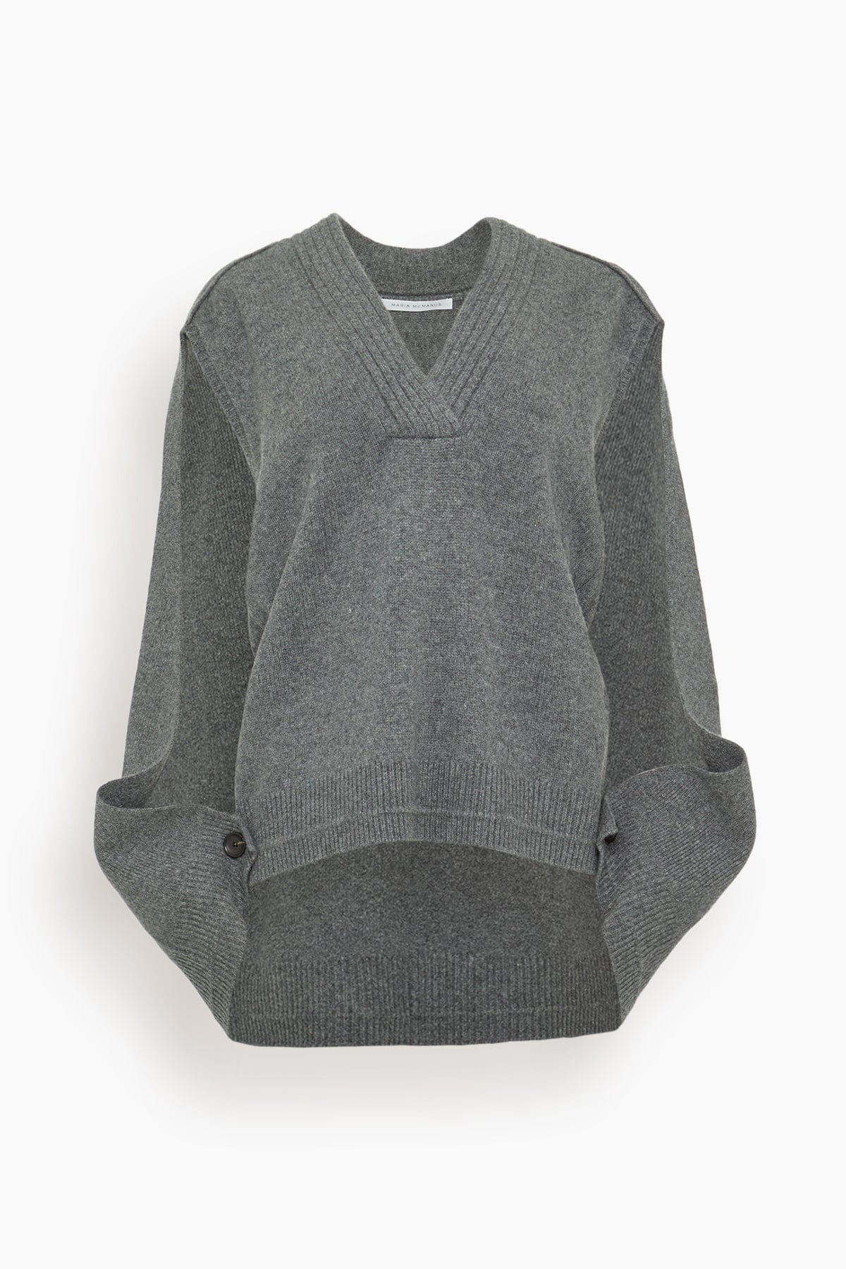 Cocoon Cape in Medium Heather Grey