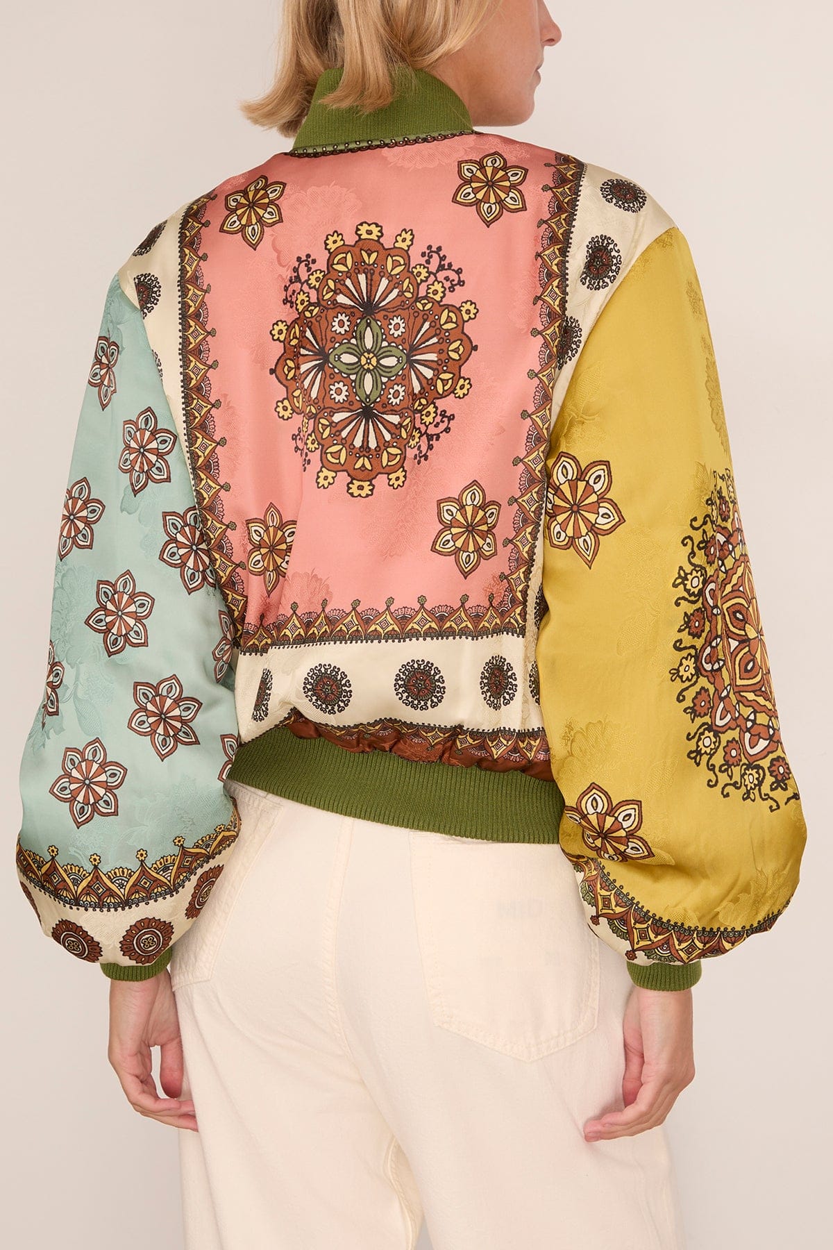 Contina Bomber Jacket in Multi - Image 4