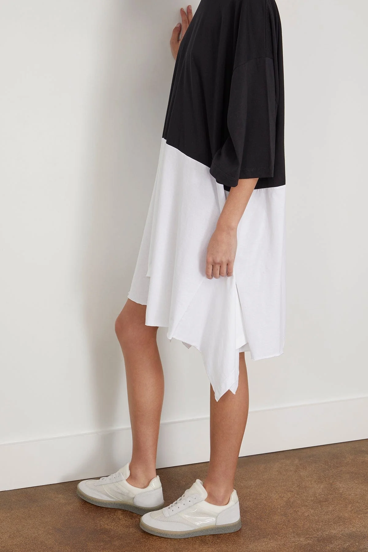 Court Sneakers in White Sand - Image 2