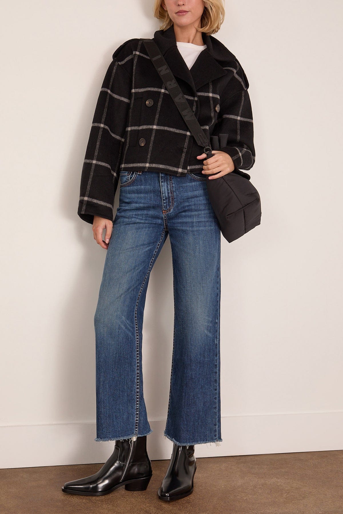 Crop Wide Leg in Chevelle - Image 2