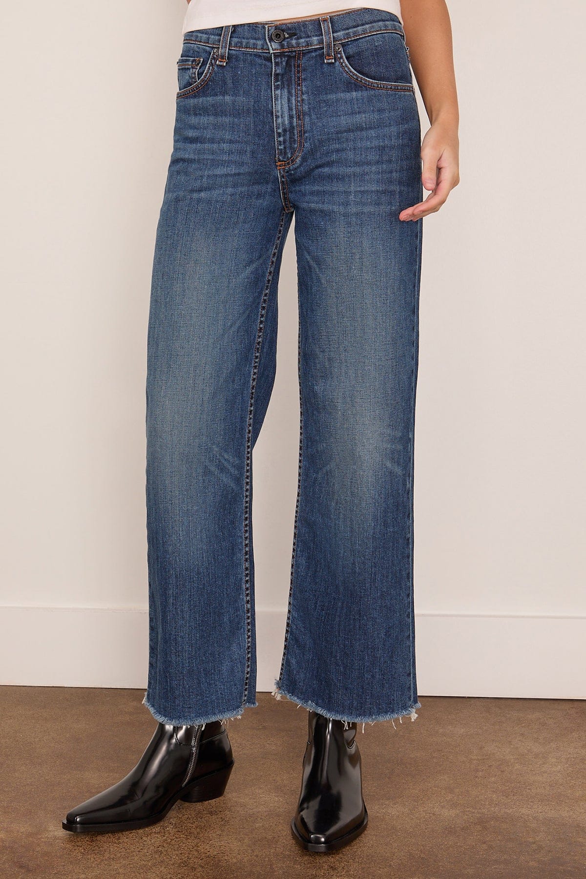 Crop Wide Leg in Chevelle - Image 3