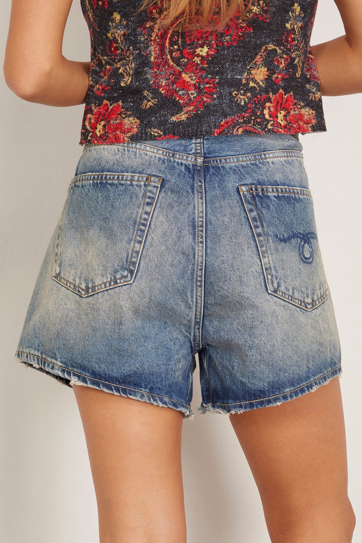 Crossover Short in Bain Blue - Image 4