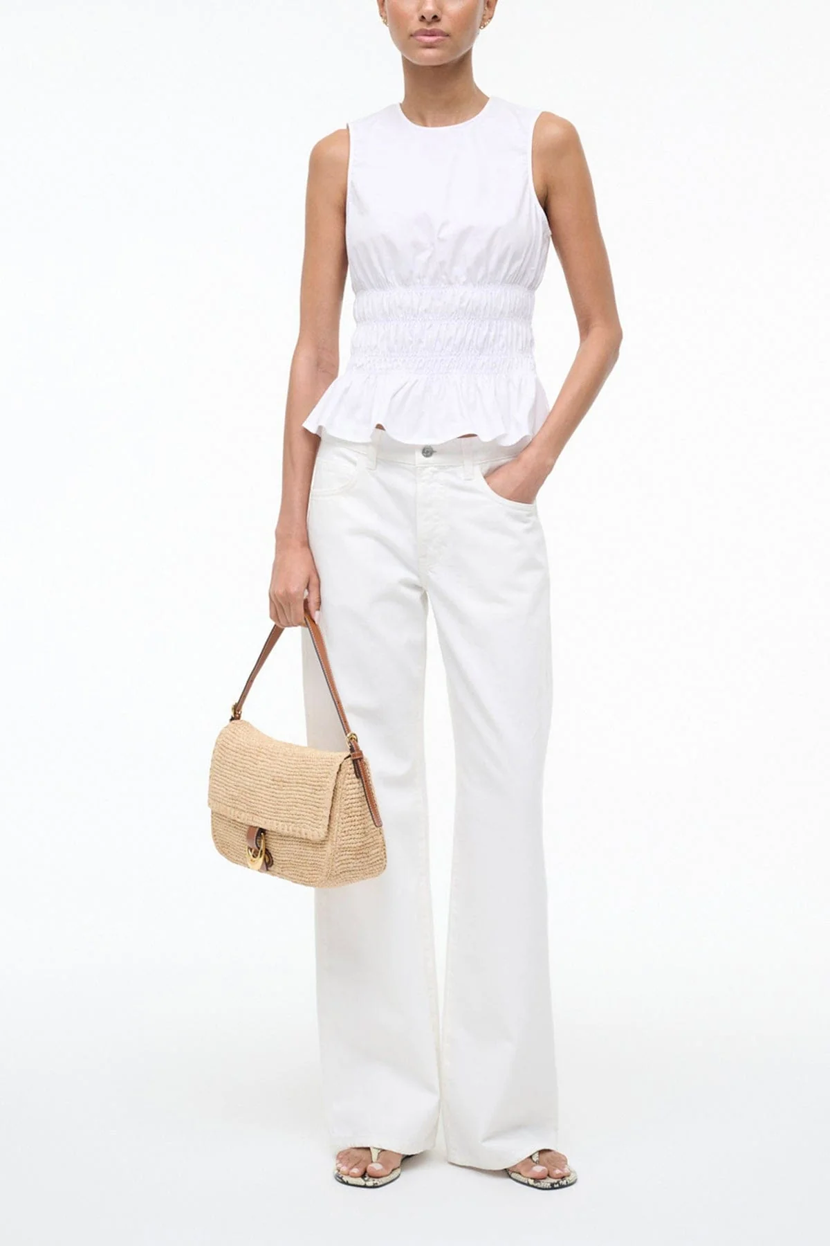 Culver Top in White - Image 2