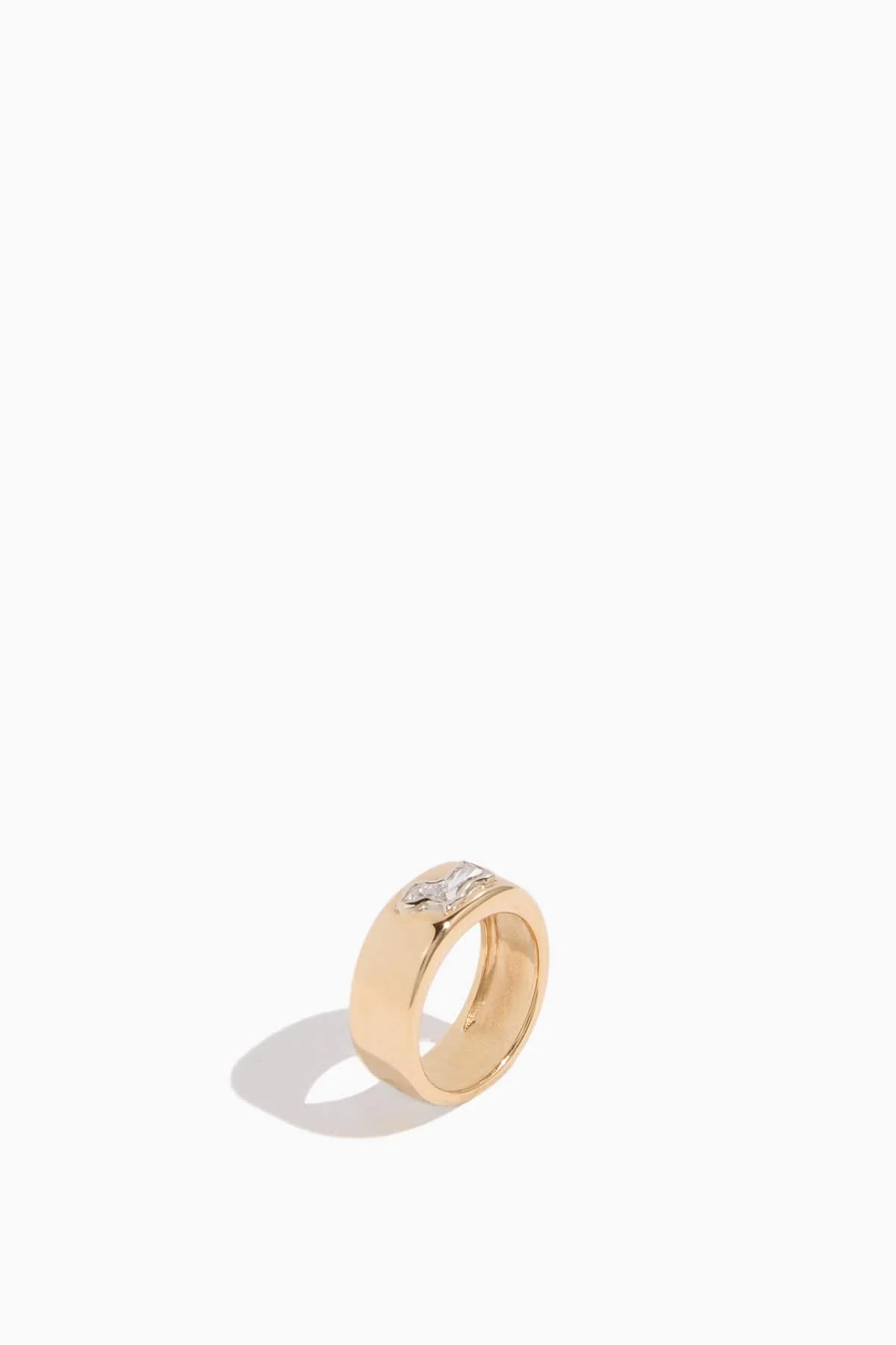 Dachshund Bubby Pinky Ring in 18k Yellow Gold - Image 3