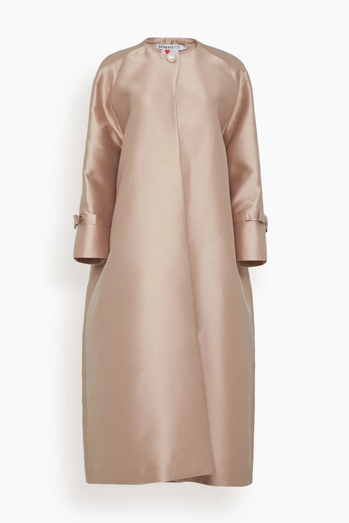 David Midi Coat in Rose