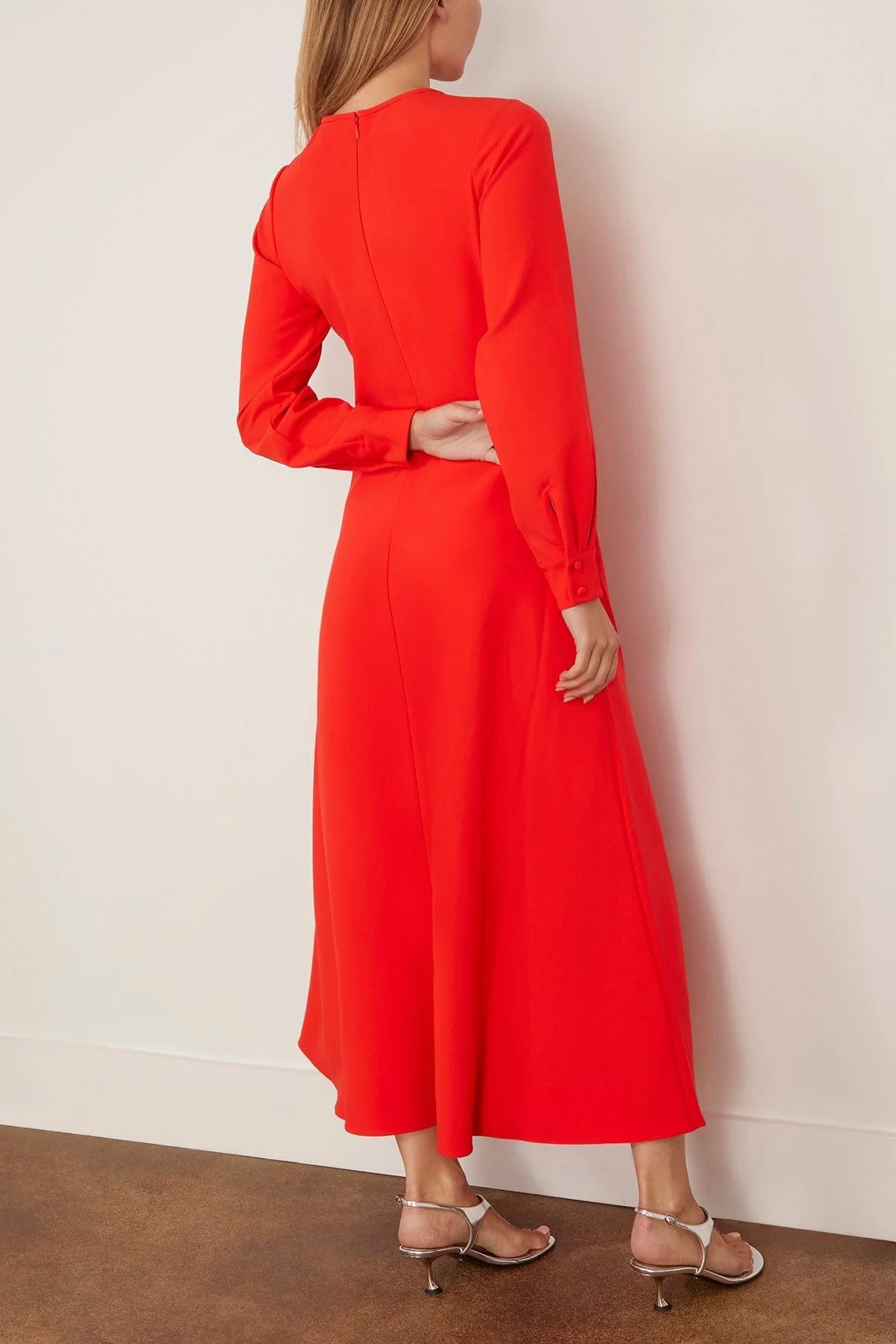 Delancey Dress in Red - Image 4