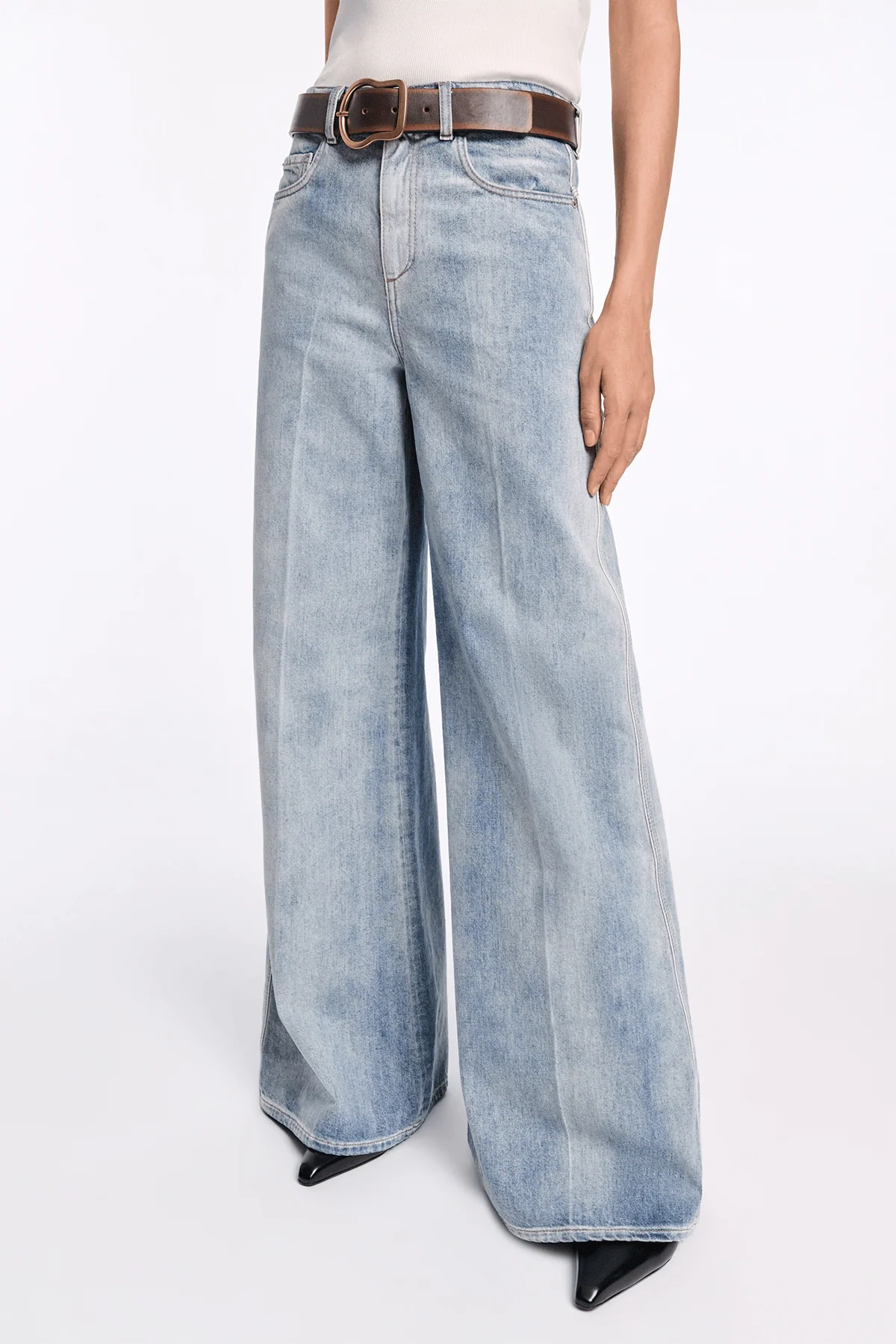 Denim Love Pants in Vintage Blue - Image 4